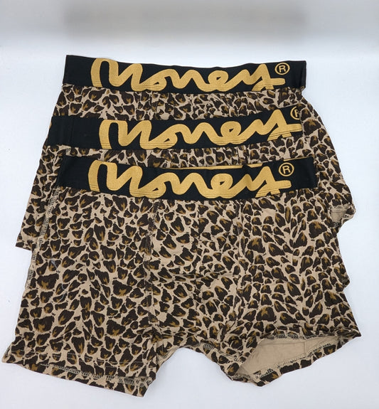 Money Mens Boxers 3 Pack - Cheater Print