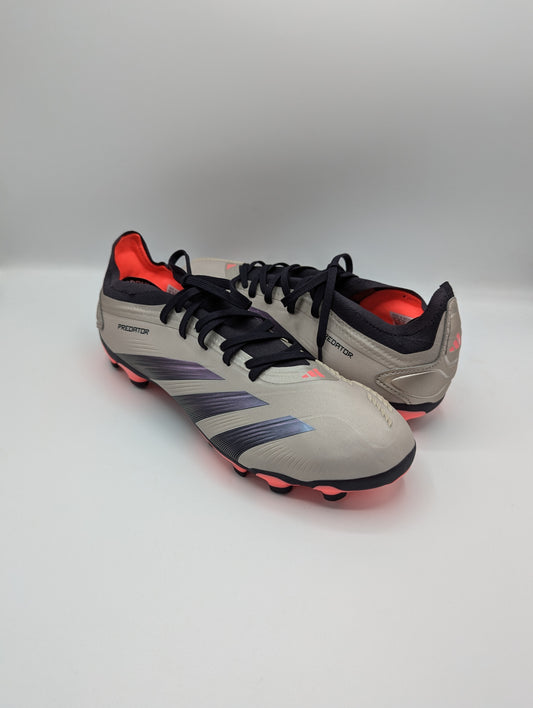 adidas Predator Pro Multi-Ground Football Boots - platinum /Black