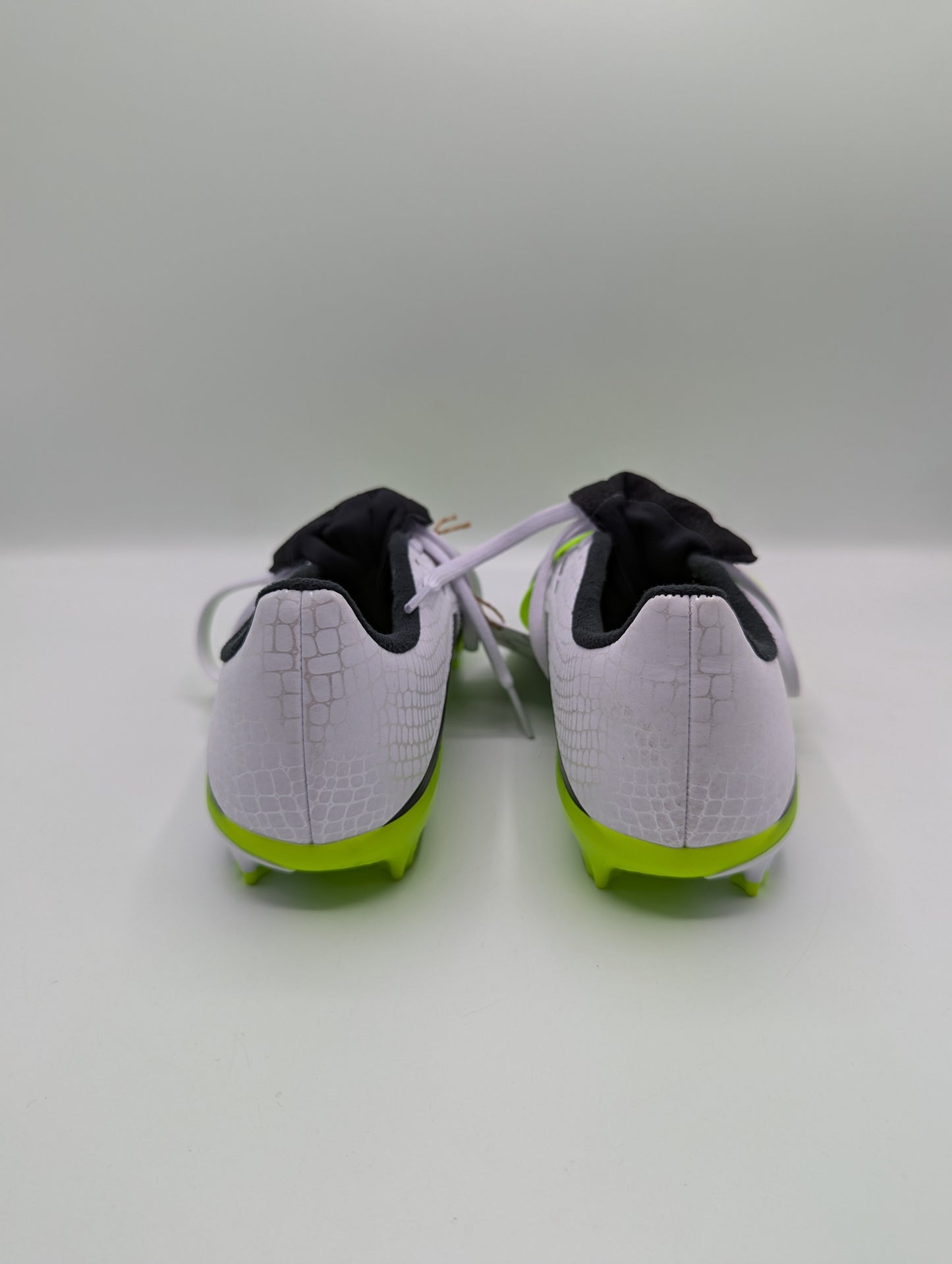 Adidas Predator League Fold-Over Tongue Junior Firm Ground Football Boots - White/Black/Lemon