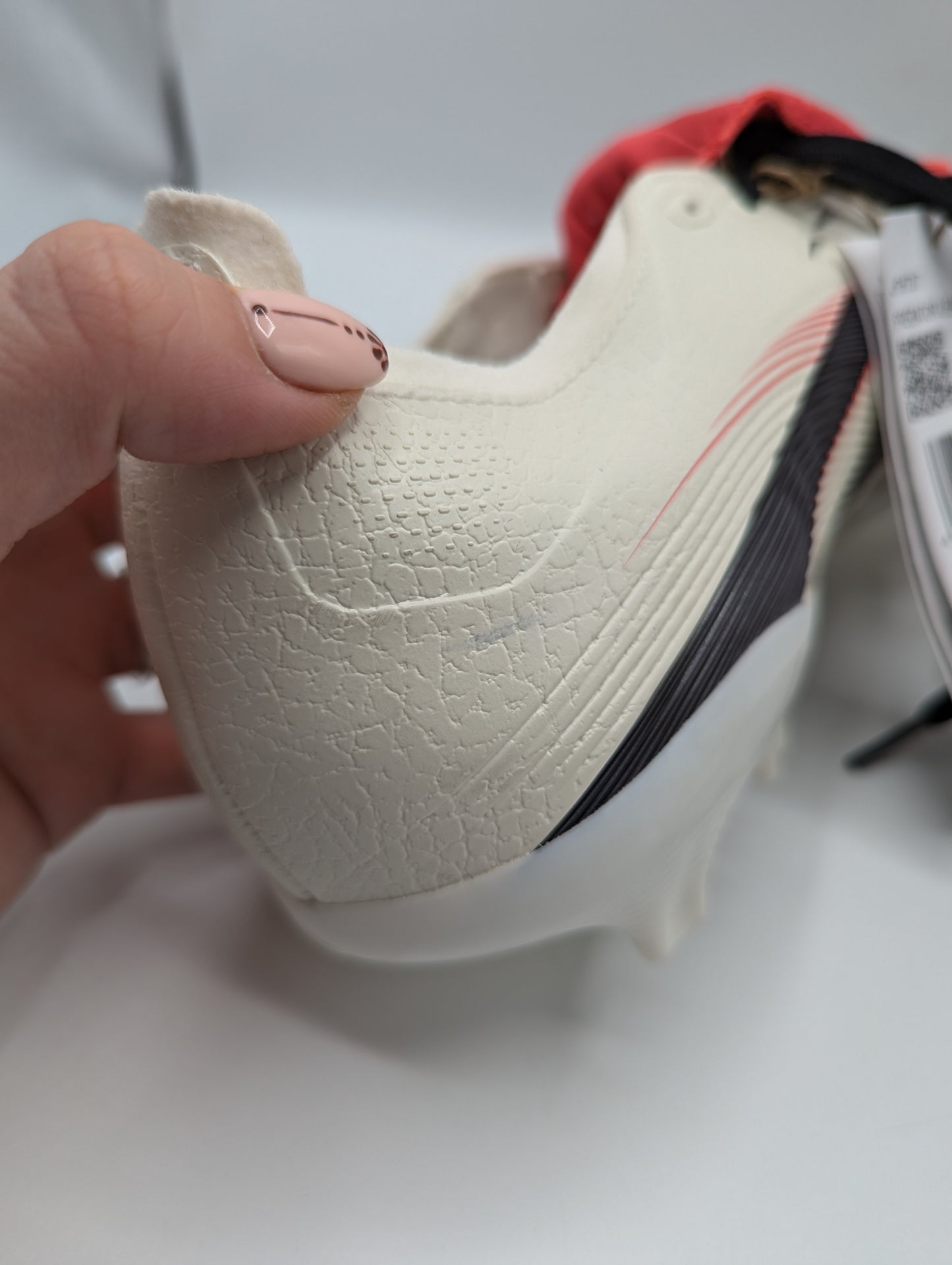 adidas Predator League Fold Over Tongue Firm Ground Football Boots - White / Black / Red