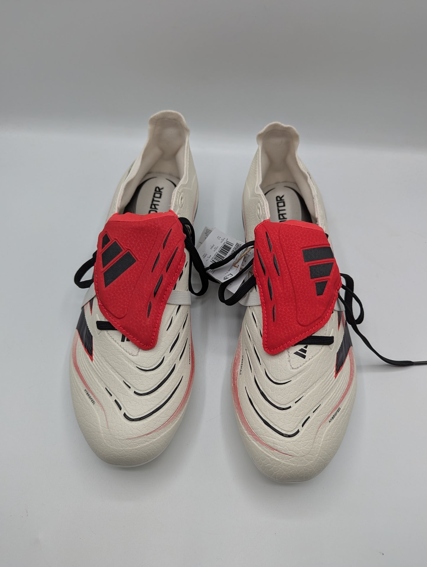 adidas Predator League Fold Over Tongue Firm Ground Football Boots - White / Black / Red