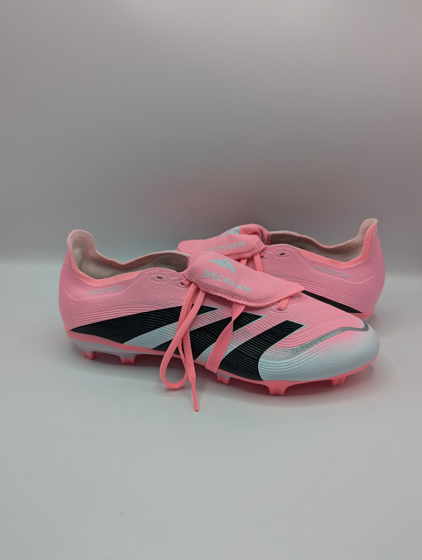 Adidas Predator League Fold-Over Tongue Firm Ground Football Boots - Pink