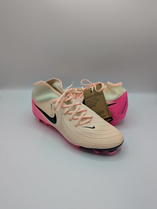 Nike Phantom Luna II Academy Firm Ground Football Boots - Orange / Pink