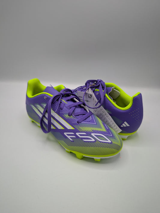 Adidas F50 Club Firm / Multi-Ground Boots Kids - Purple / Green