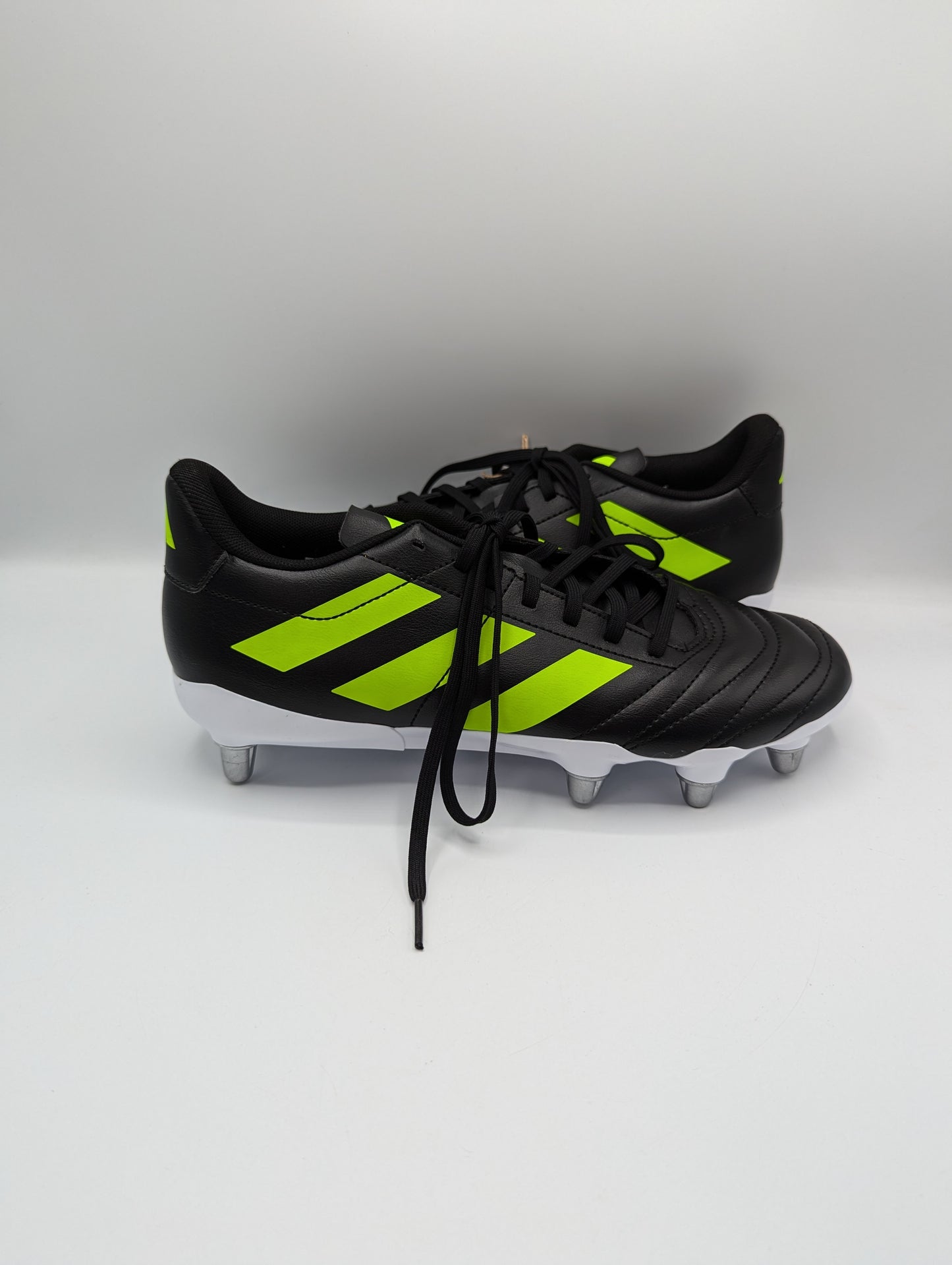 Adidas Kakari Soft Ground Rugby Boots - Black / Green