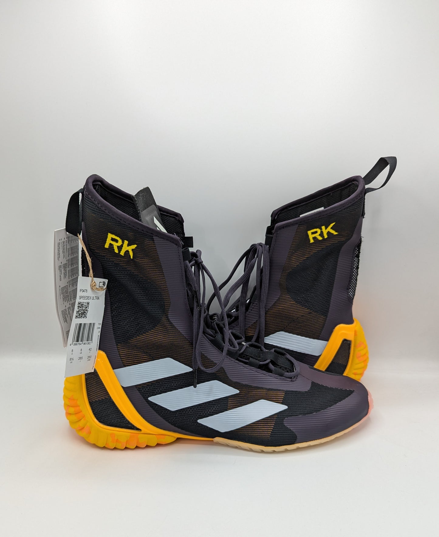 Adidas Speedex Ultra Boxing Shoes Mens - Purple / Black / Orange