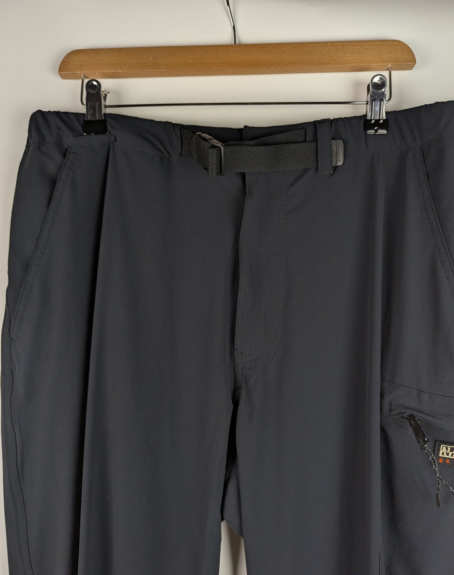 Napapijri Mens Mavers Cargo Trousers - Black