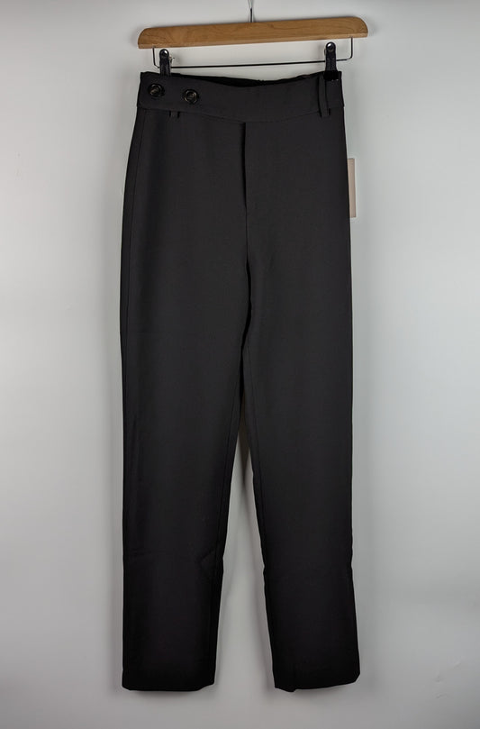 ODD MUSE The Ultimate Muse Straight Leg Trousers- Black