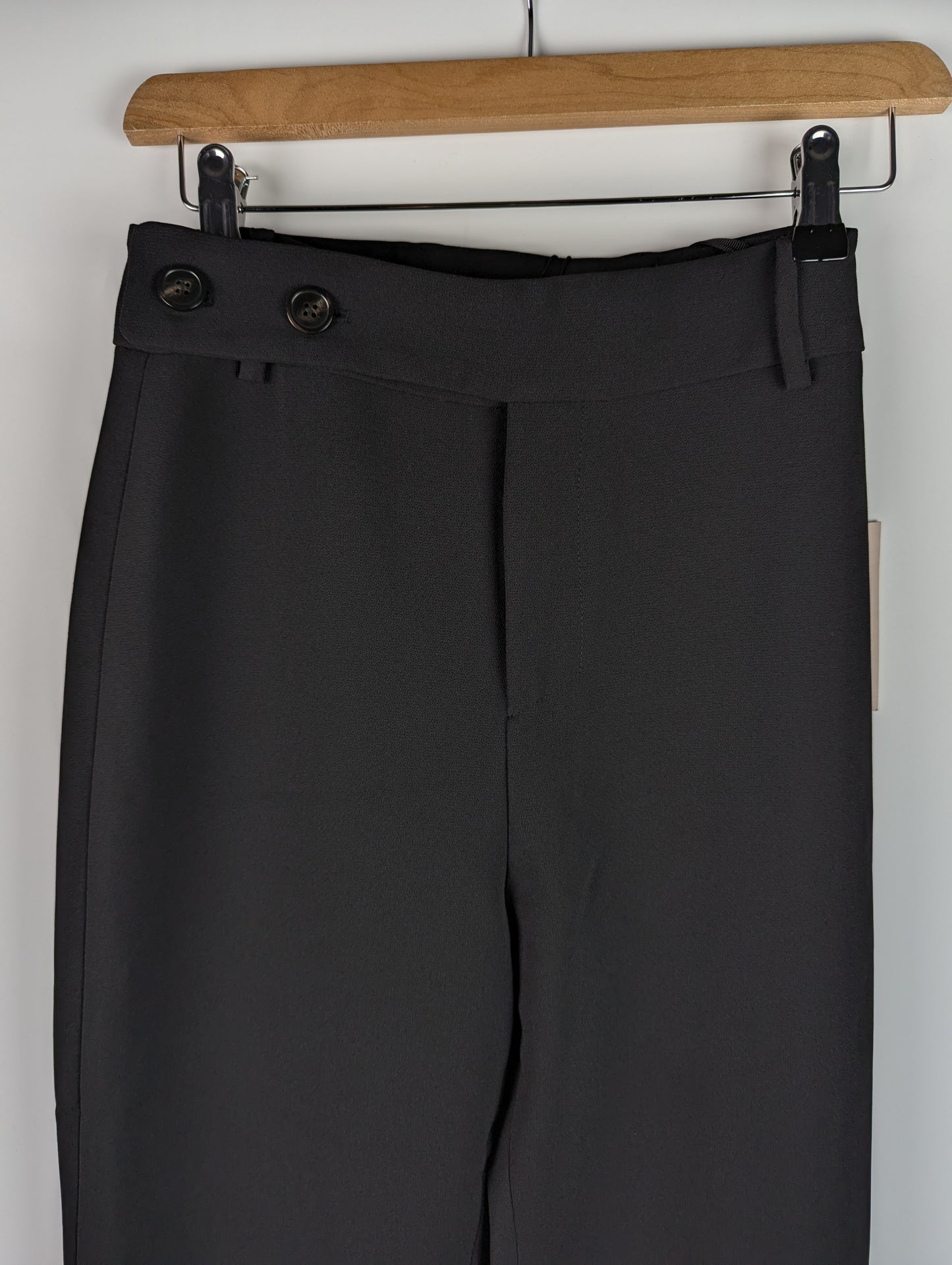 ODD MUSE The Ultimate Muse Straight Leg Trousers- Black