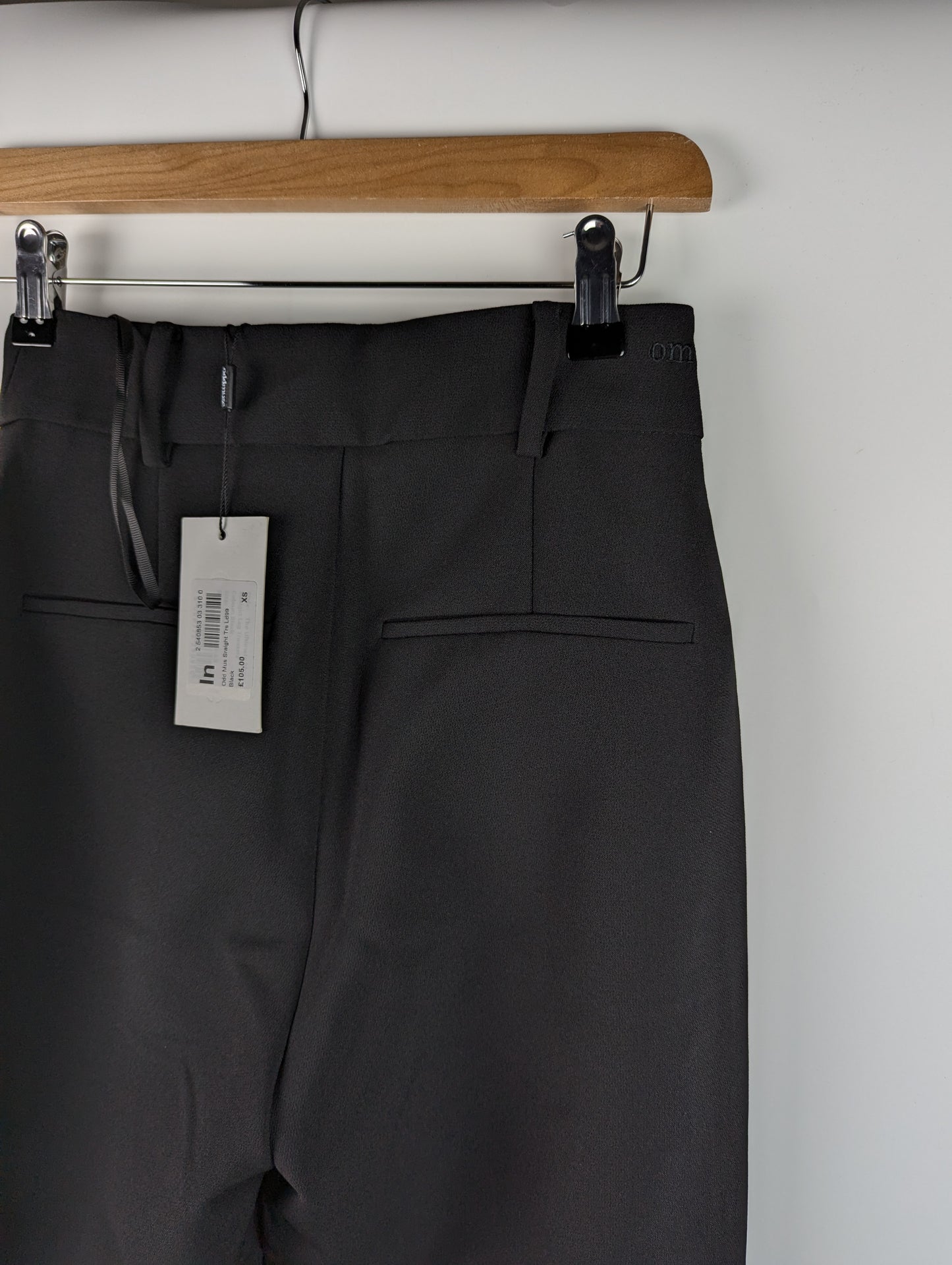 ODD MUSE The Ultimate Muse Straight Leg Trousers- Black