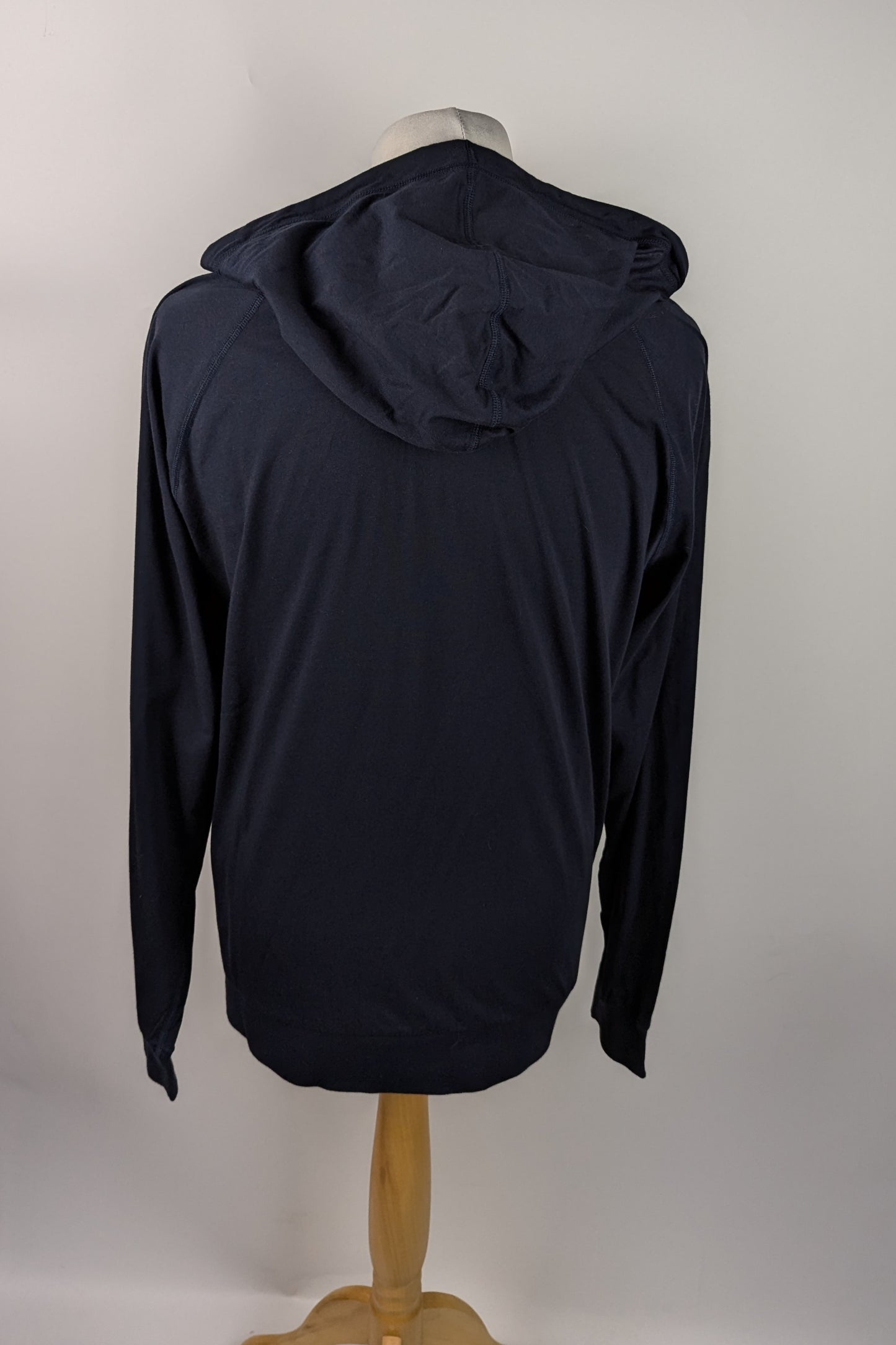 Paul Smith Mens Cotton Jersey Zip Lounge Hoodie - Navy