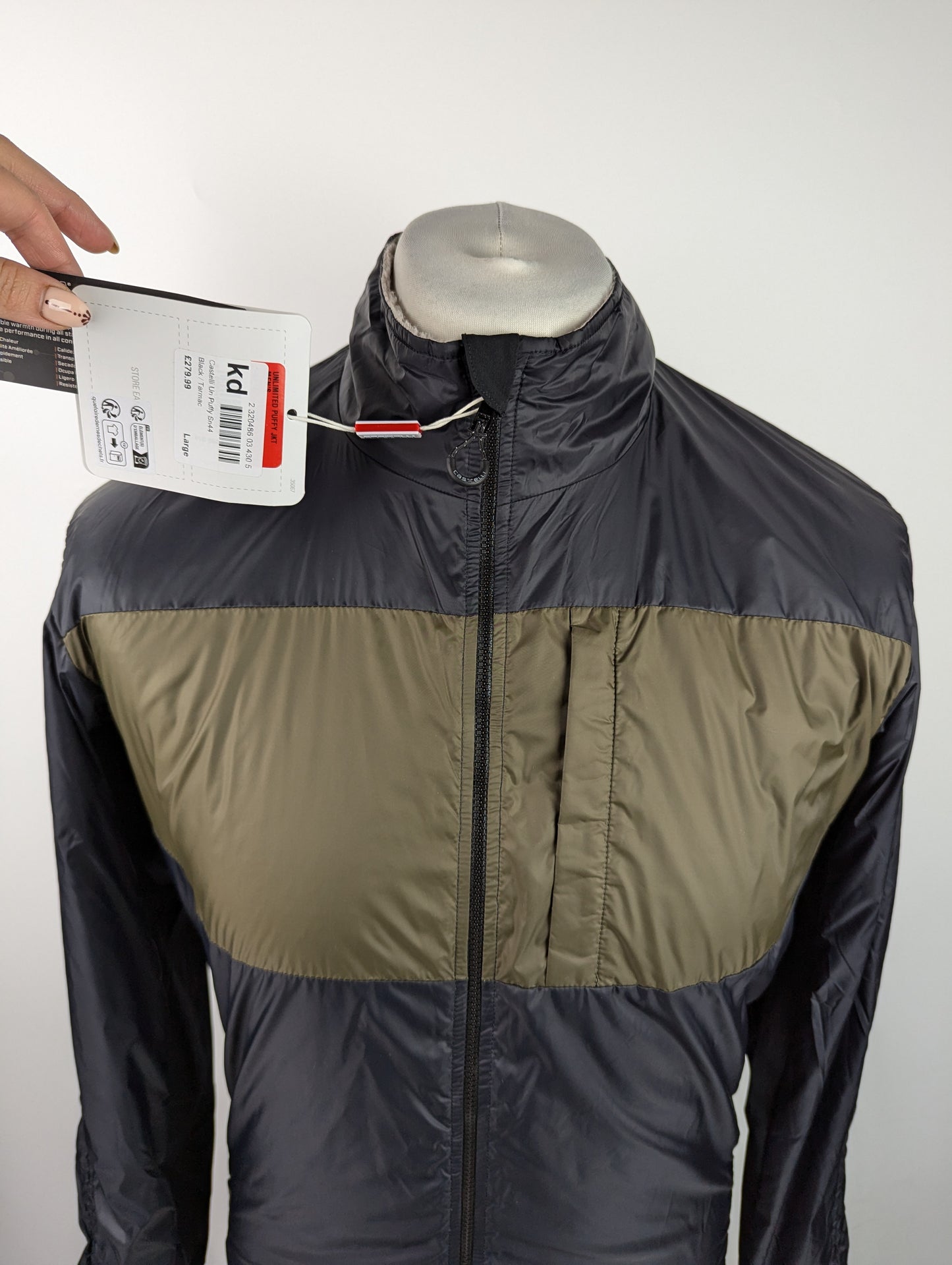 Castelli Unlimited  Mens Puffy Jacket - green