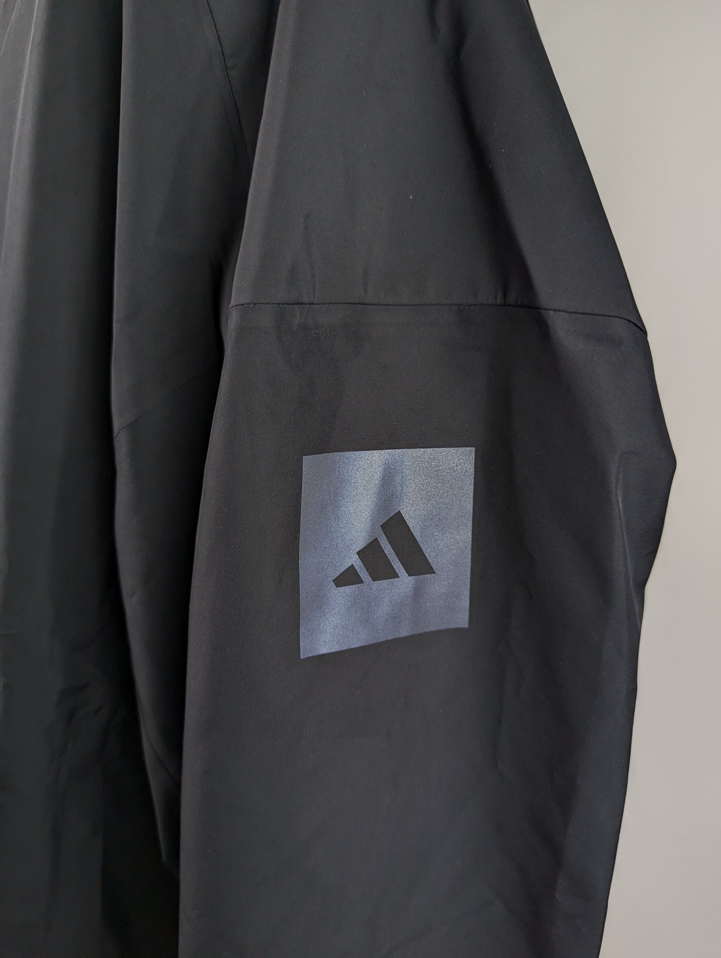 Adidas Mens Myshelter Carry Strap RAIN.RDY Jacket - Black