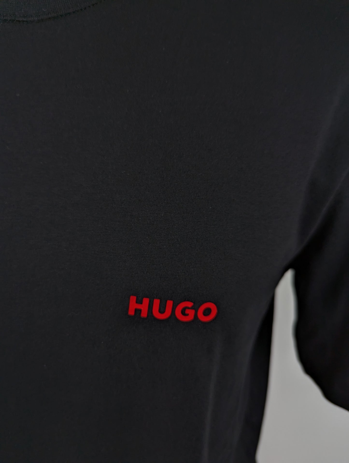 HUGO Mens T-Shirt x3 Pack - Black
