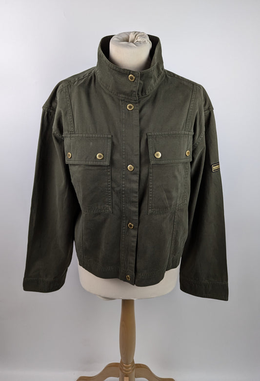 Barbour International Sierra Jacket - Envy Green