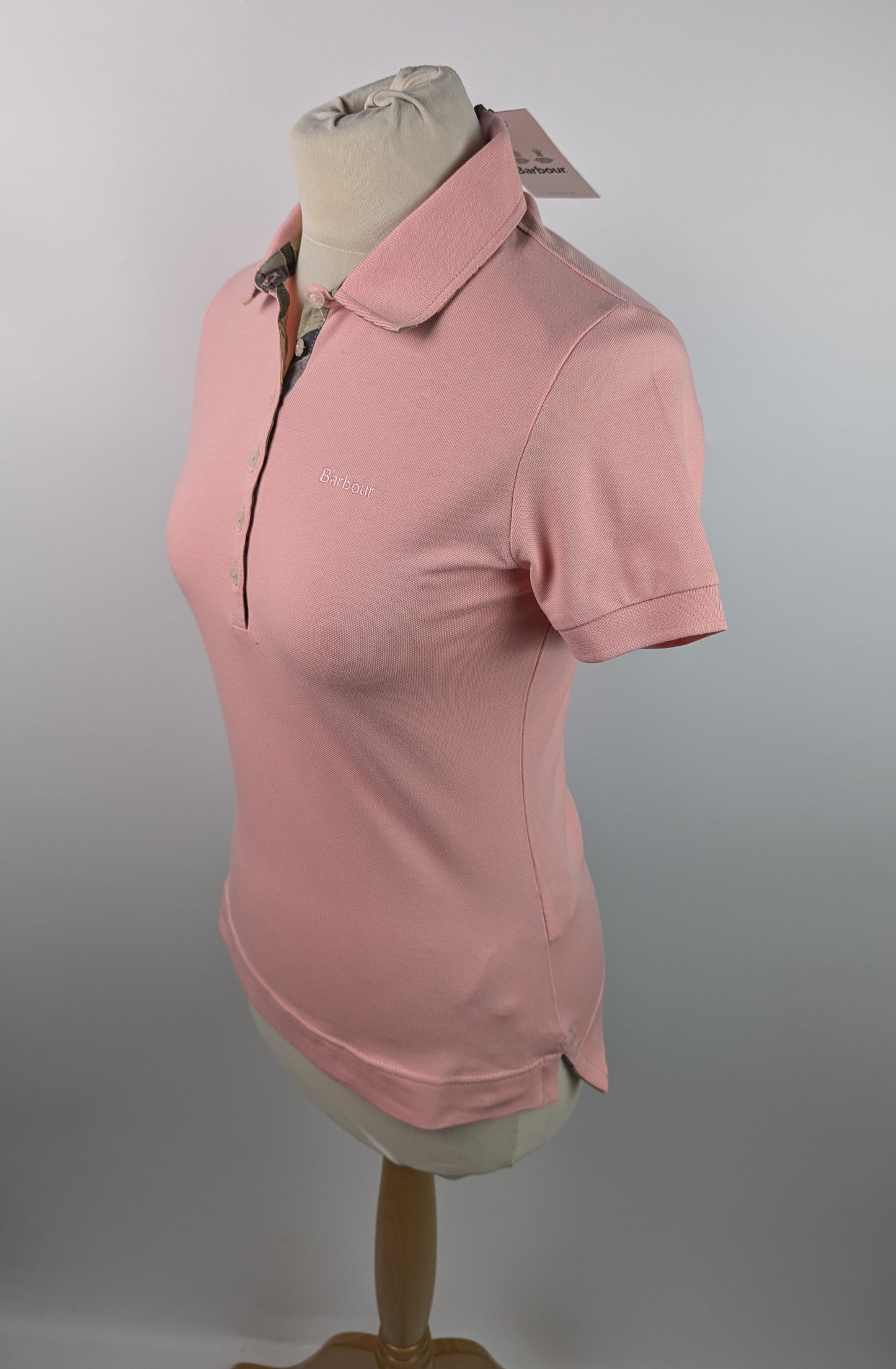 Barbour Portsdown Womens Polo Shirt - Pink