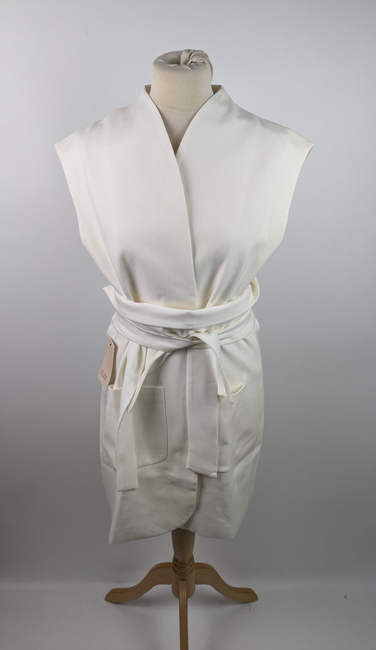 ODD MUSE The Ultimate Muse Sleeveless Dress With Additional Belts - White