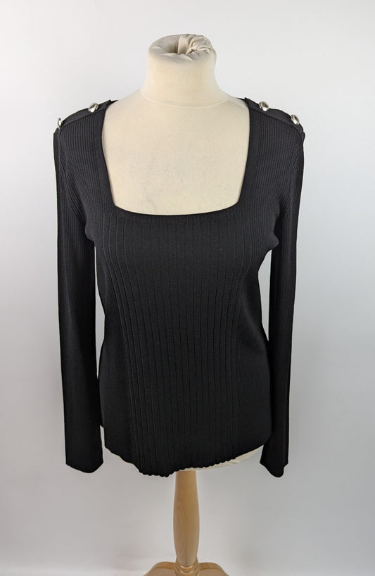 Barbour International Raegn Knit Jumper - Black