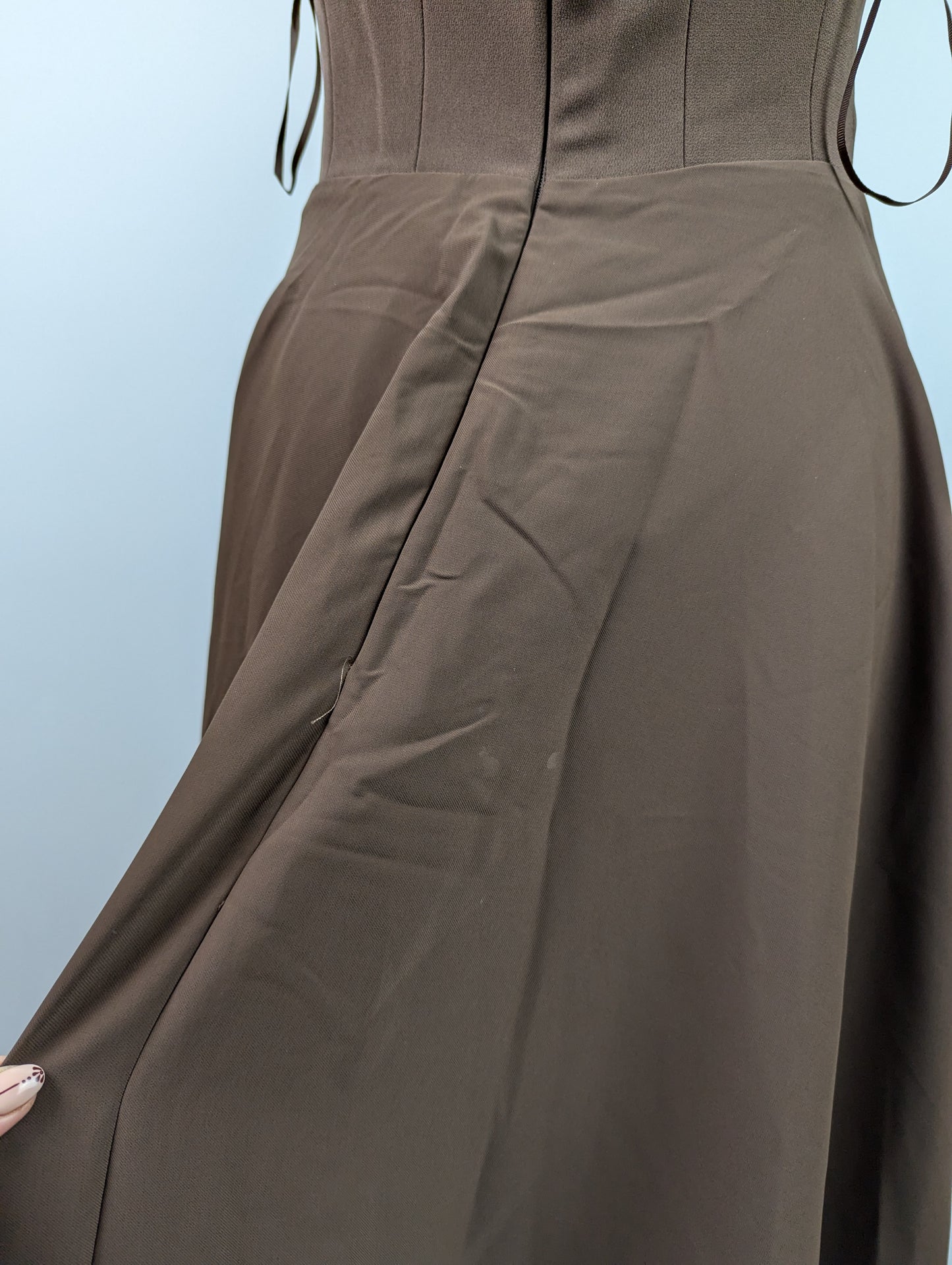 ODD MUSE The Ultimate Muse Strapless Midi Dress - Brown