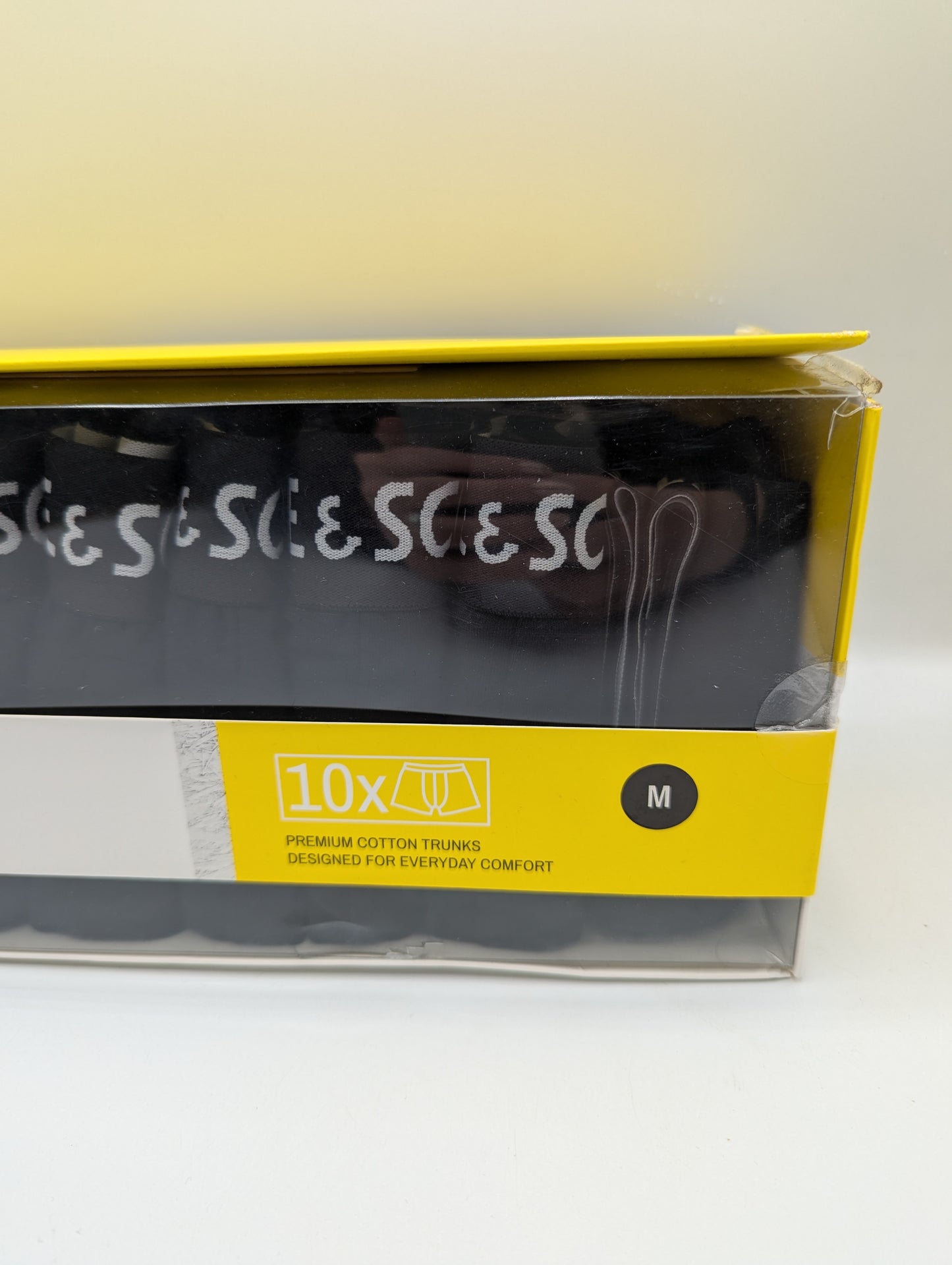 Lyle And Scott x10 pack Core Boxer Trunks - Black