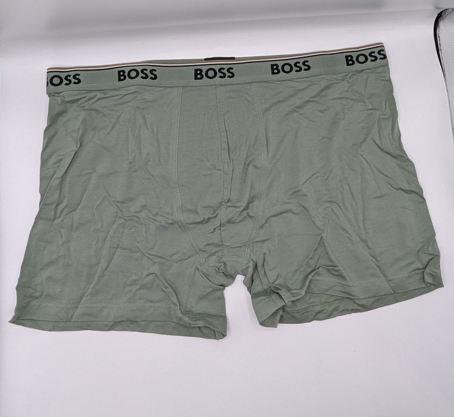 BOSS 3 Pack Power Boxer Shorts - Black / Navy / Green