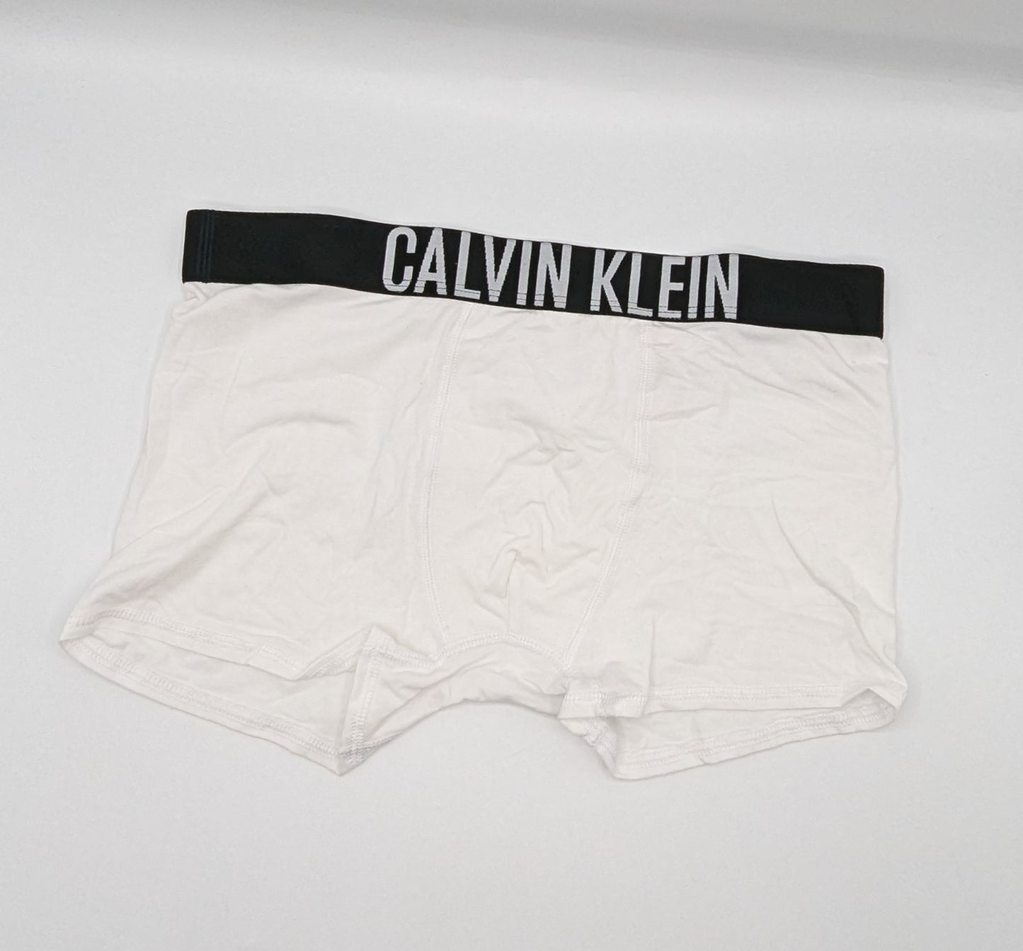 Calvin Klein IP 2 Pack Boxer Trunks Junior Boys - White / Black