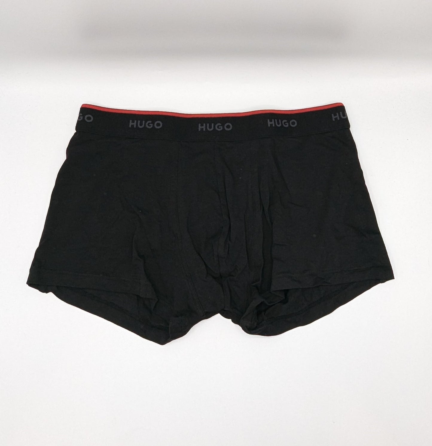 Hugo Men's 3 Pack Trunks - Black / Grey / Green