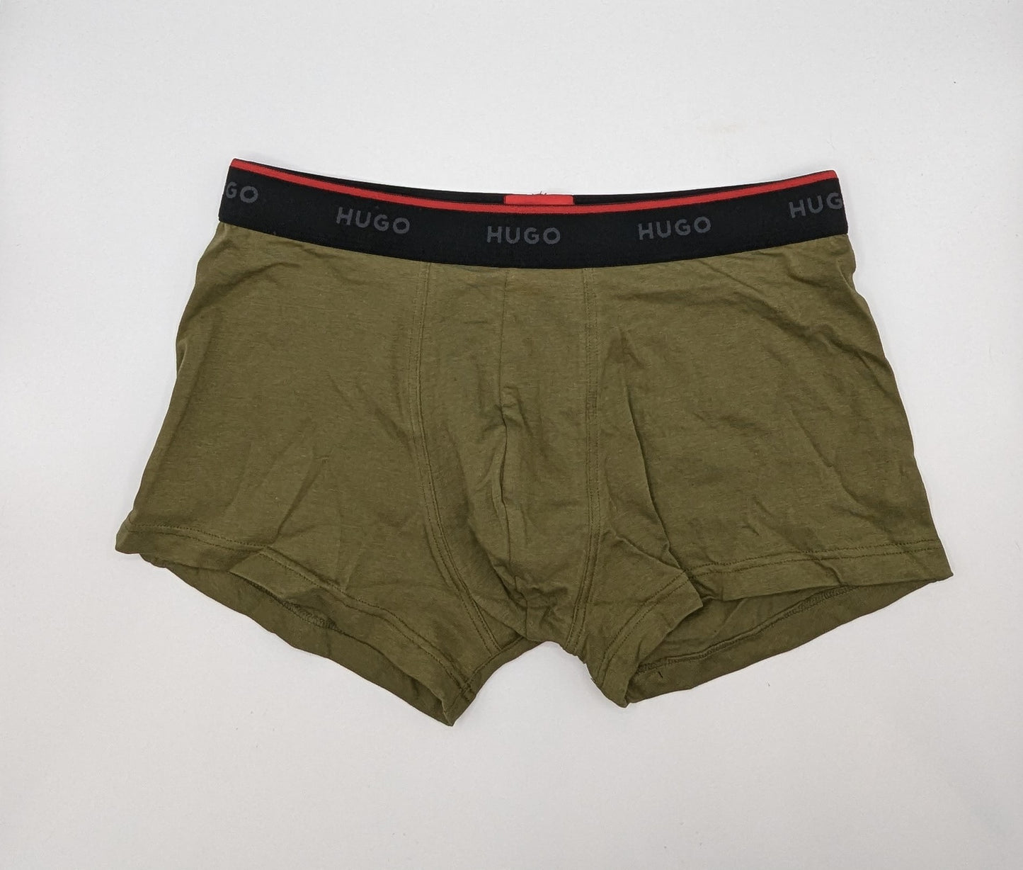 Hugo Men's 3 Pack Trunks - Black / Grey / Green