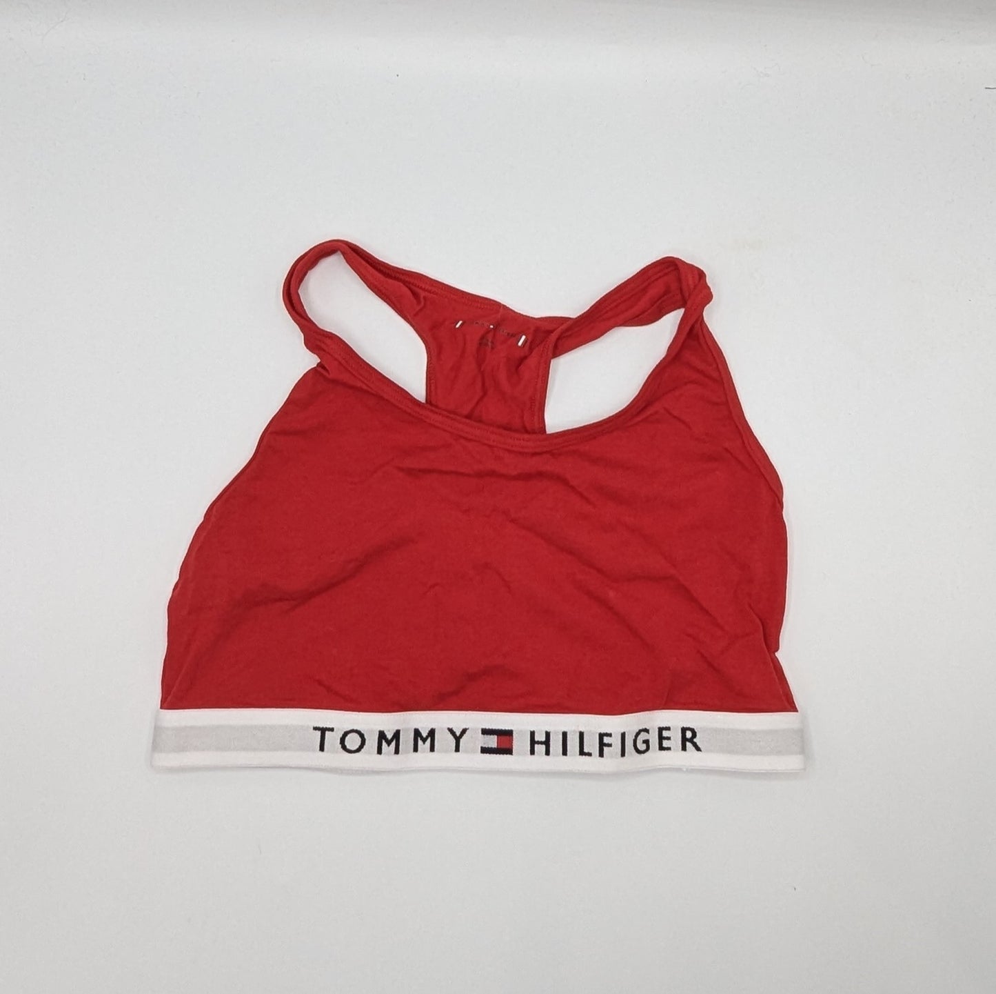 Tommy Hilfiger 2 Pack Logo Bra Girls - Red / Navy