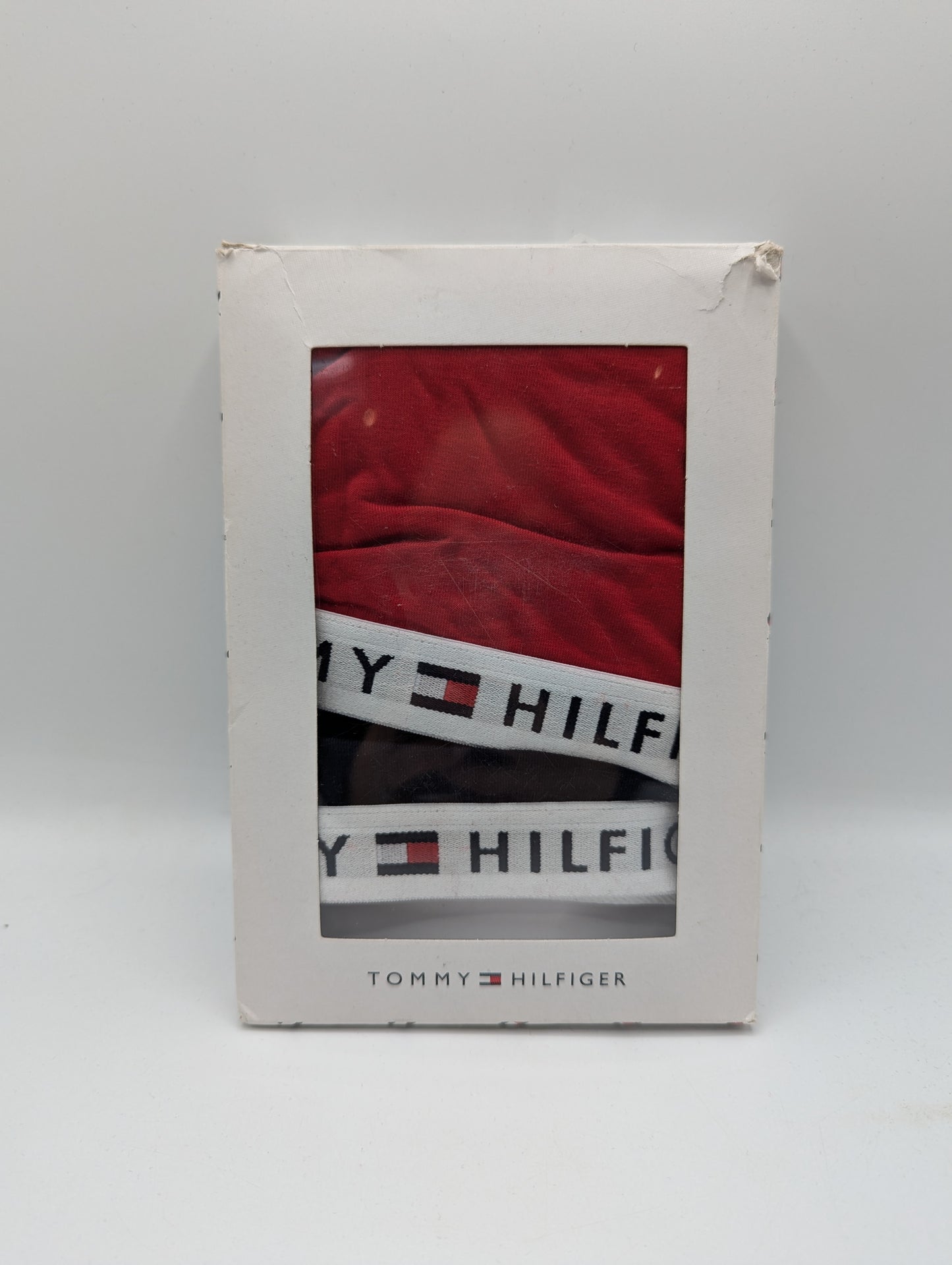 Tommy Hilfiger 2 Pack Logo Bra Girls - Red / Navy