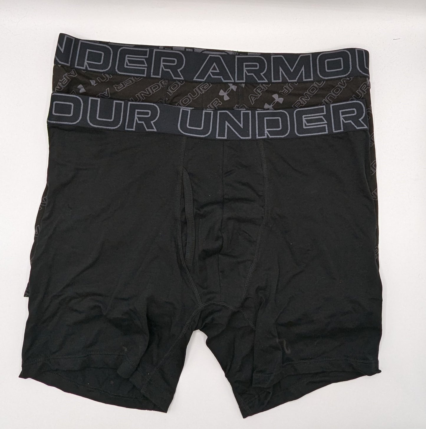 Under Armour Print 6" 2 Pack Boxers - Black