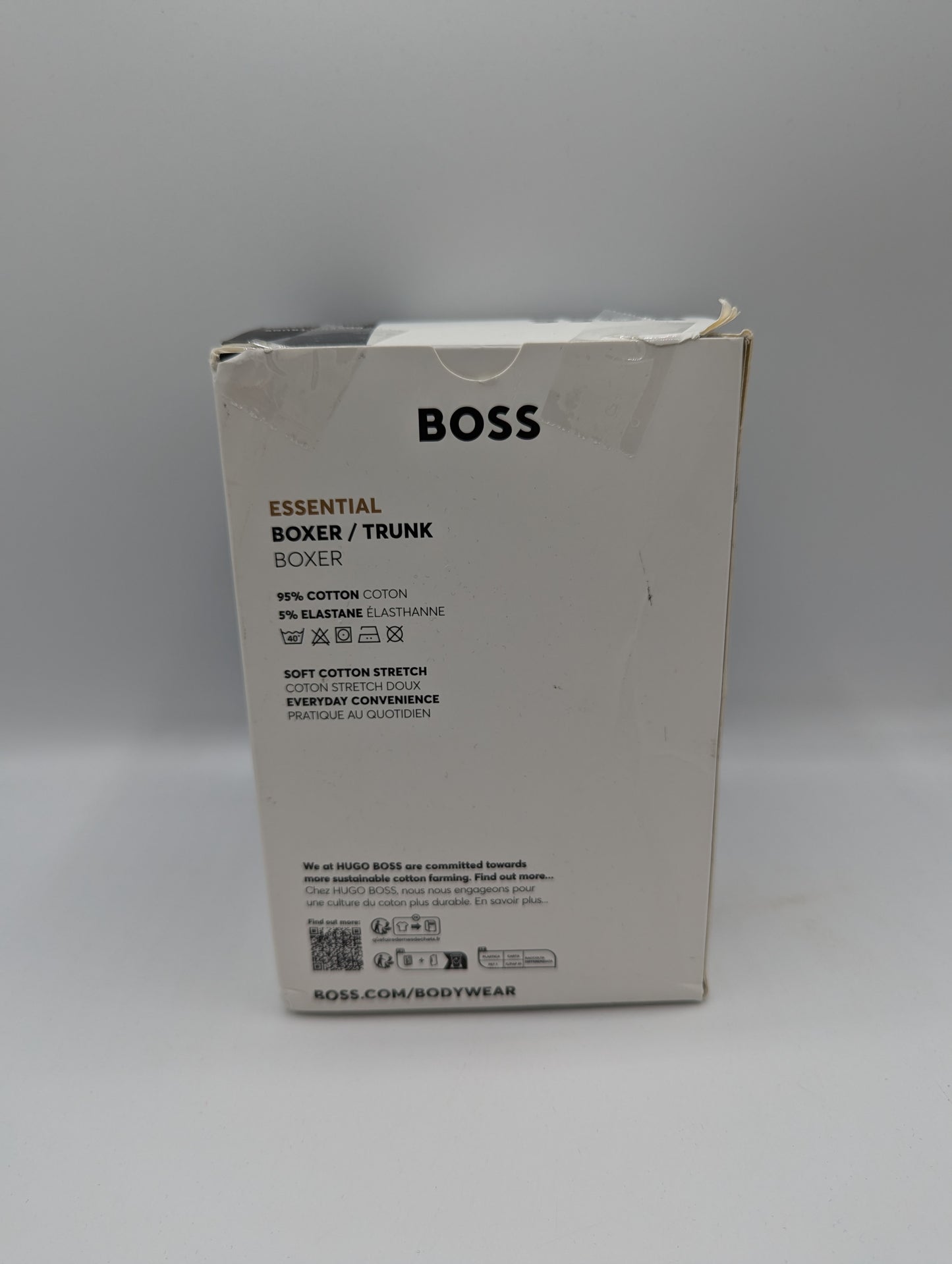 Boss Trunk Essential 5 Pack- Black / White / Navy