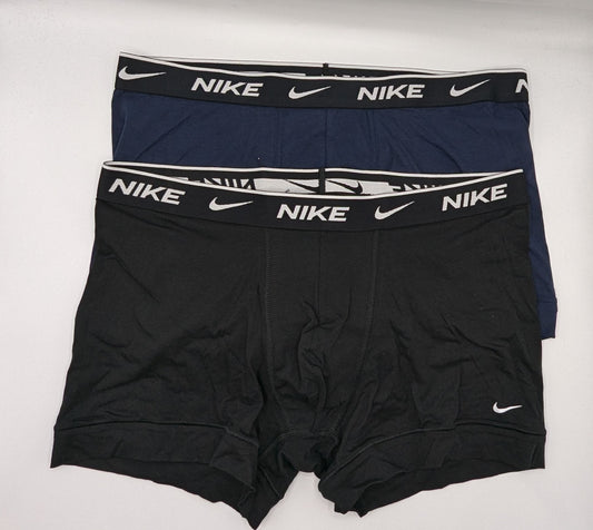 Nike 2 Pack Everyday Cotton Trunks Mens - Black / Navy