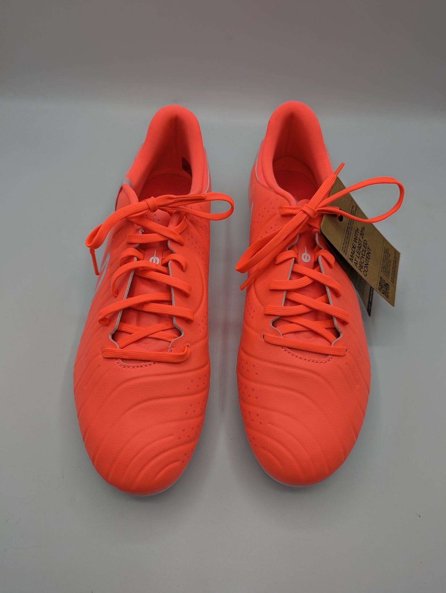 Nike Tiempo Legend 10 Academy Adults Soft Ground Football Boots - Red / White