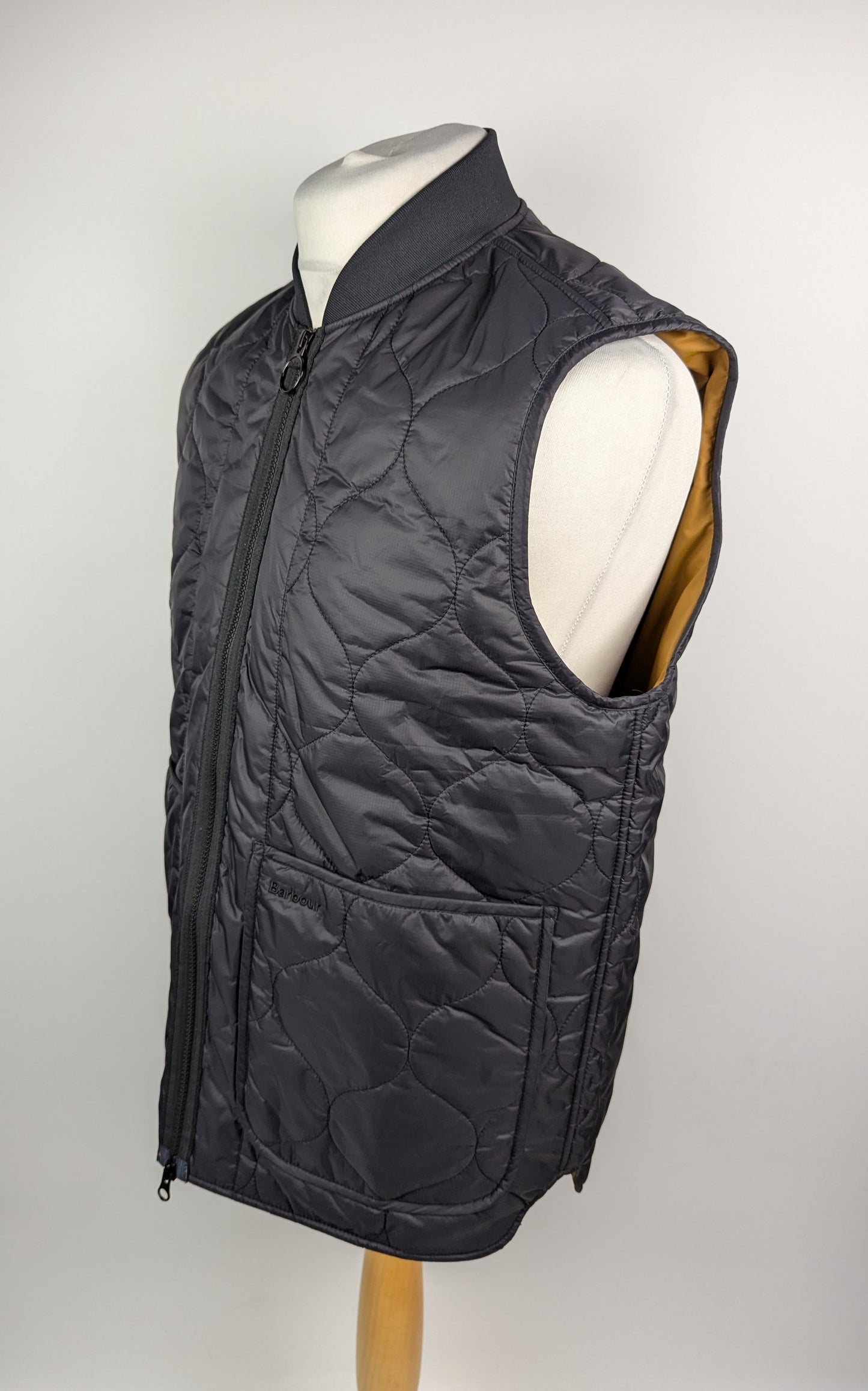 Barbour Re-Engineered Utility Liddesdale Gilet - Black