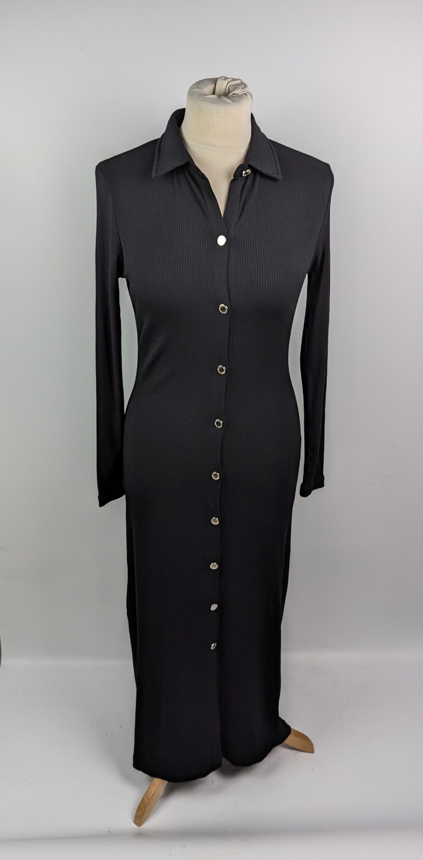 Barbour International Della Knitted Midi Dress - Black