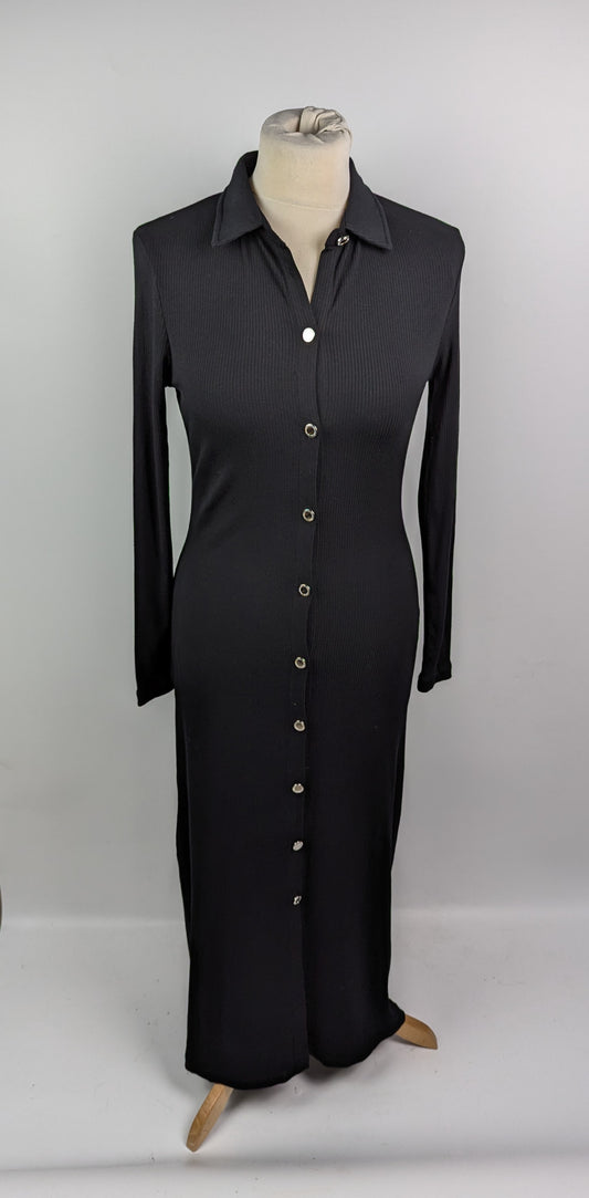 Barbour International Della Knitted Midi Dress - Black