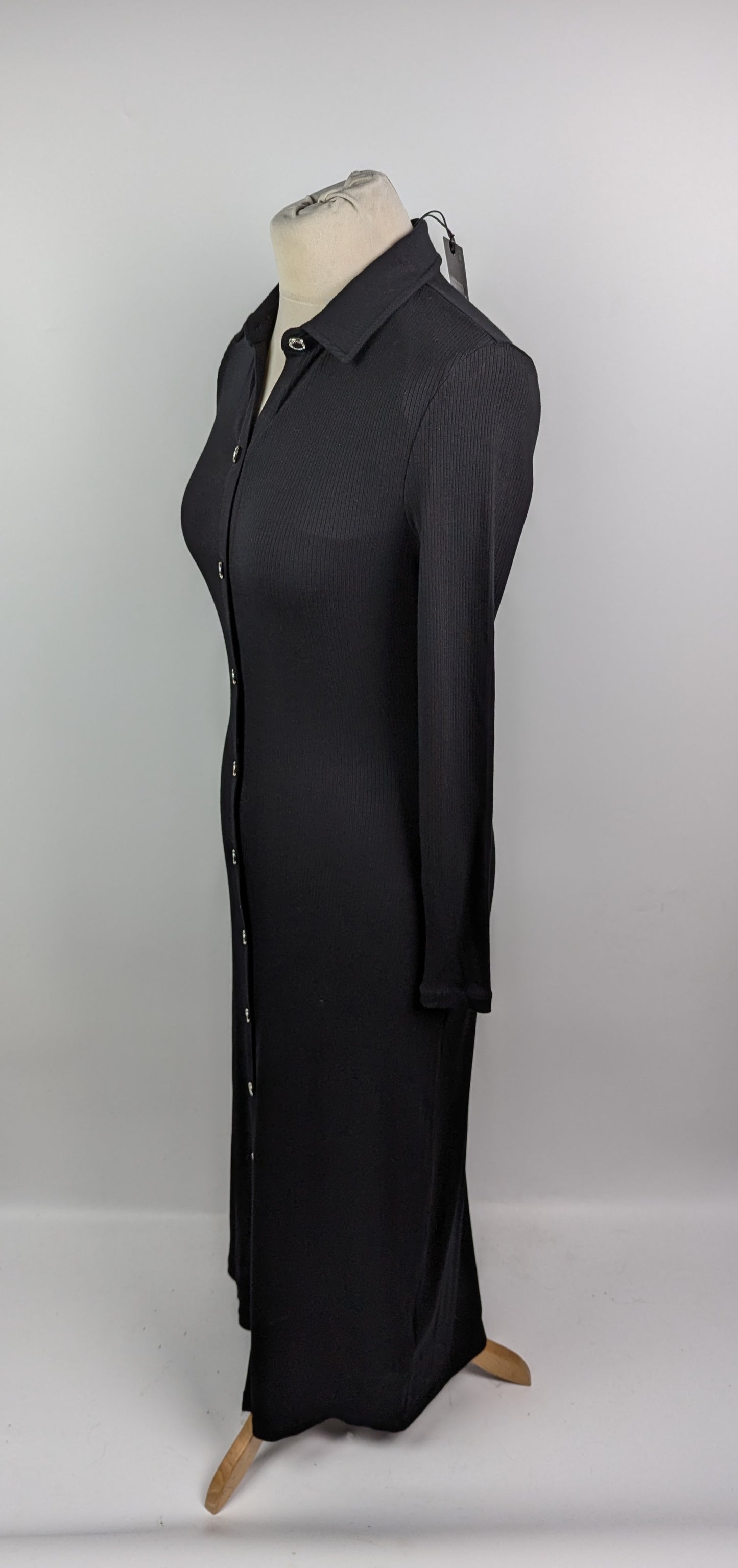 Barbour International Della Knitted Midi Dress - Black