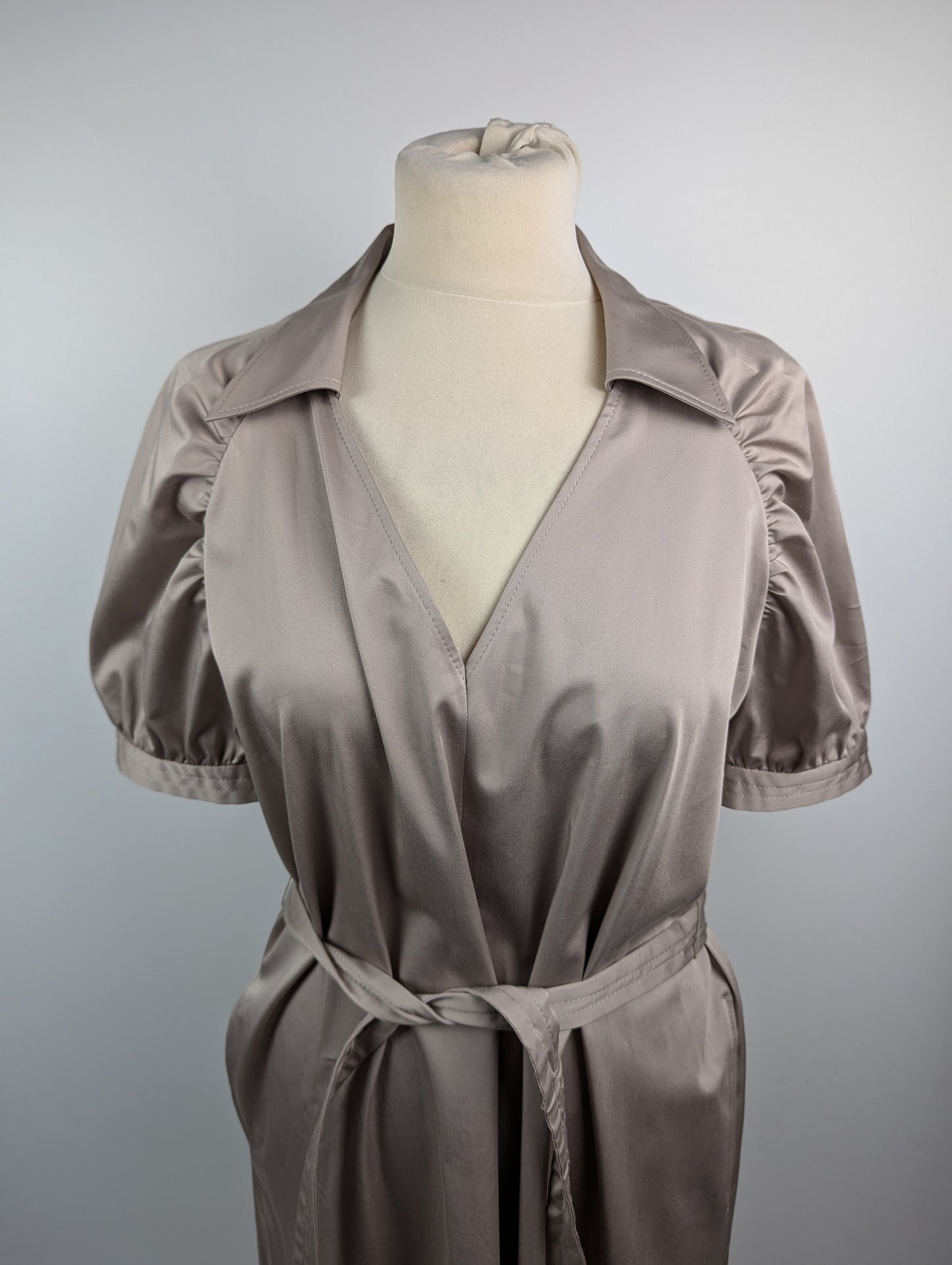 Boss Depera 1 Midi Dress - Open Beige