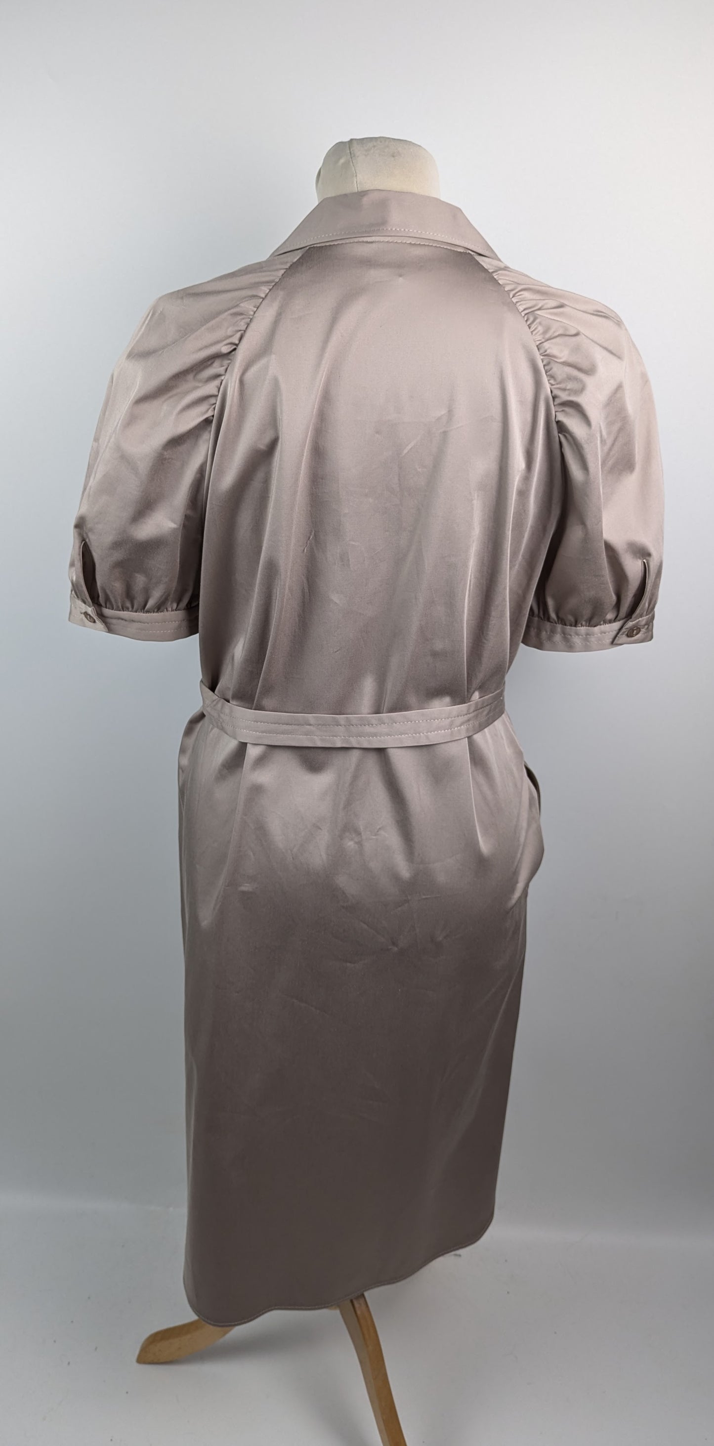 Boss Depera 1 Midi Dress - Open Beige