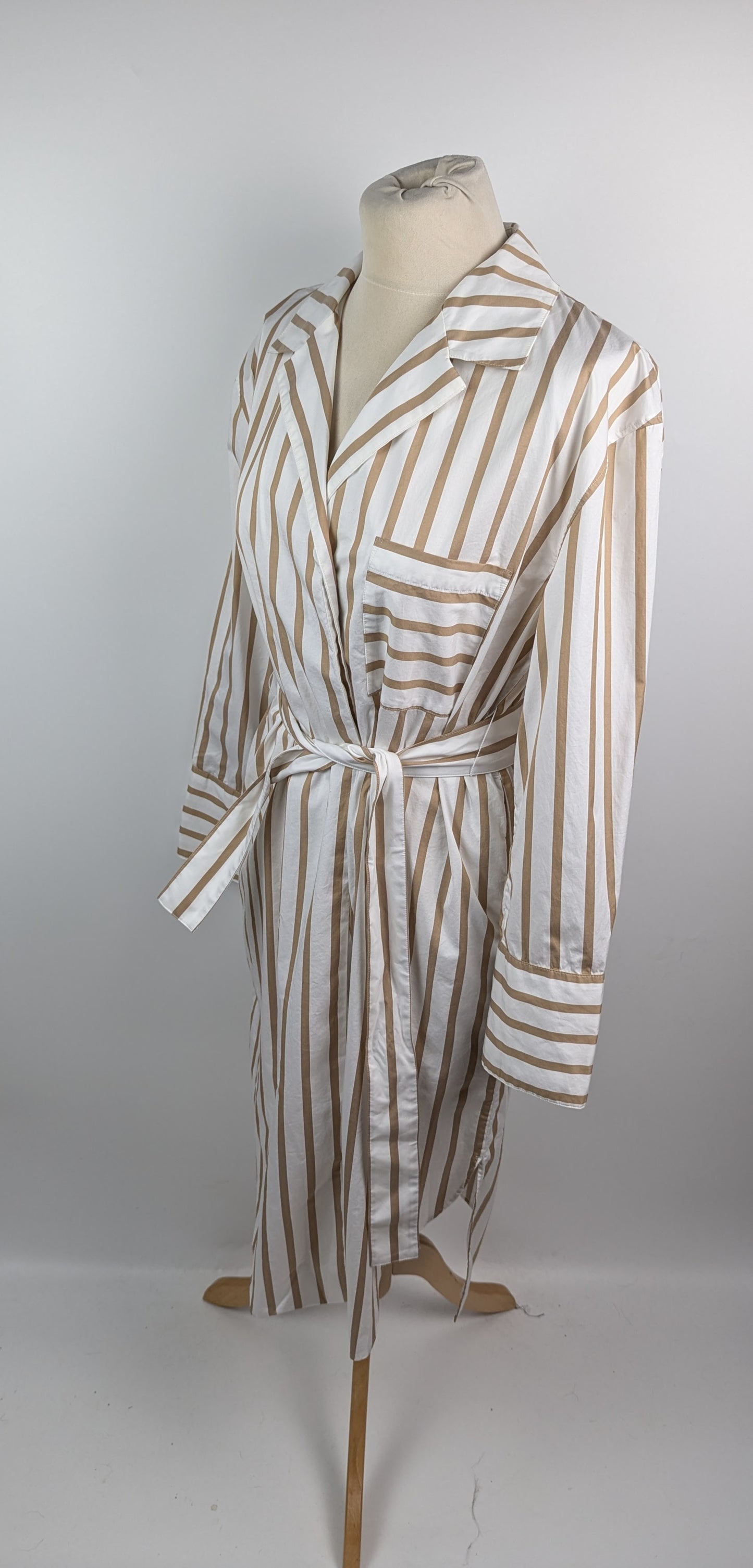 Hugo Boss Womens C_Disso Dress - Beige / White