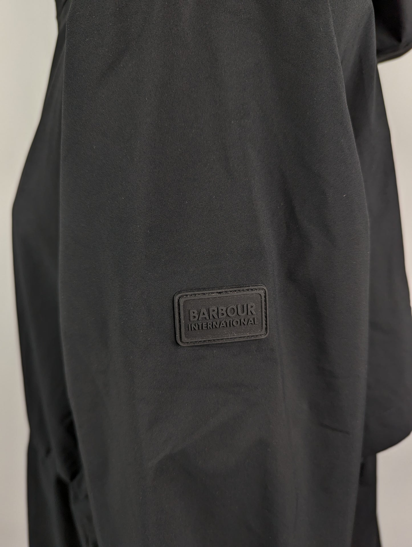 Barbour International Longline Kyra Waterproof Jacket - Black