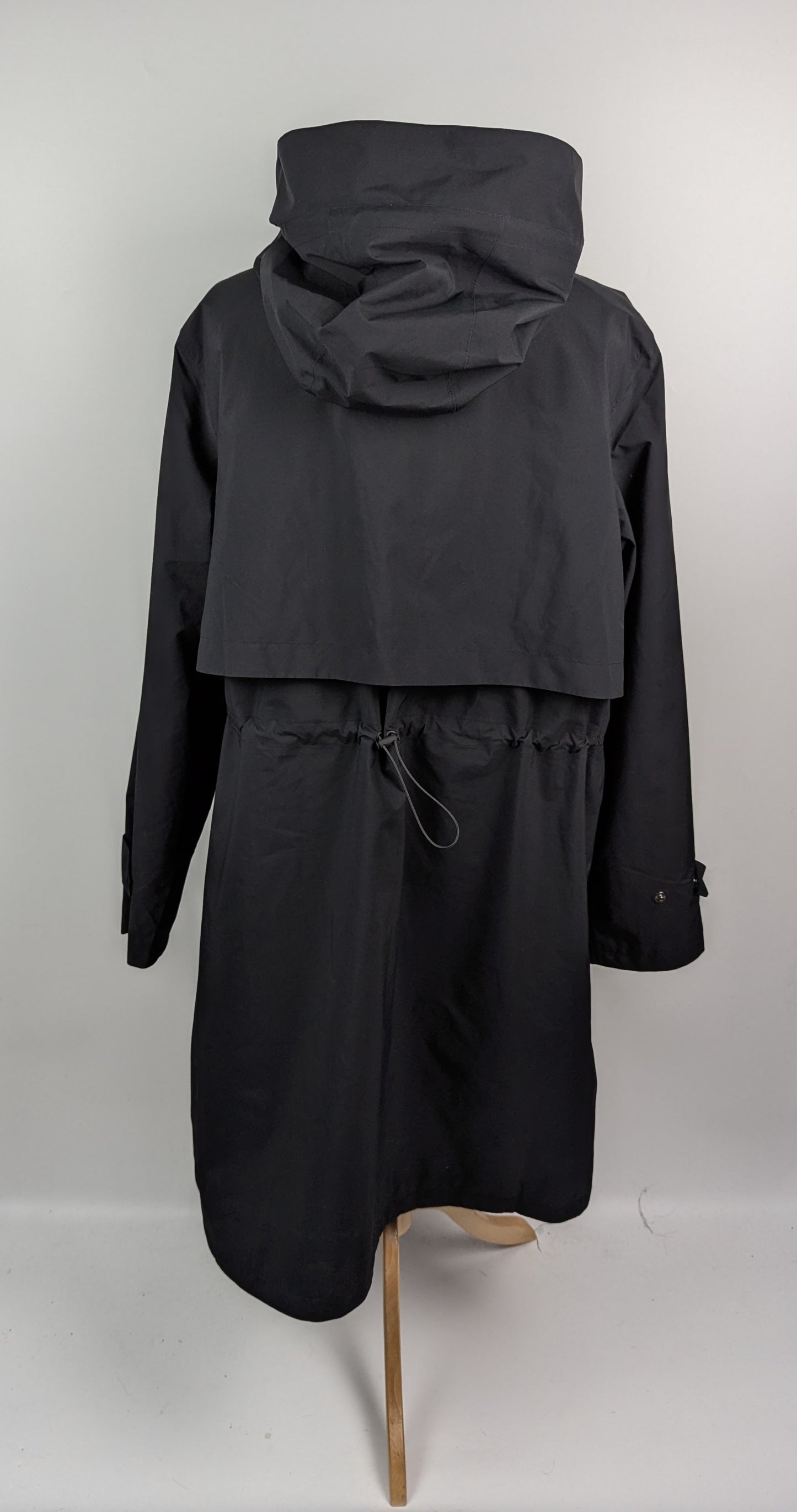 Barbour International Longline Kyra Waterproof Jacket - Black