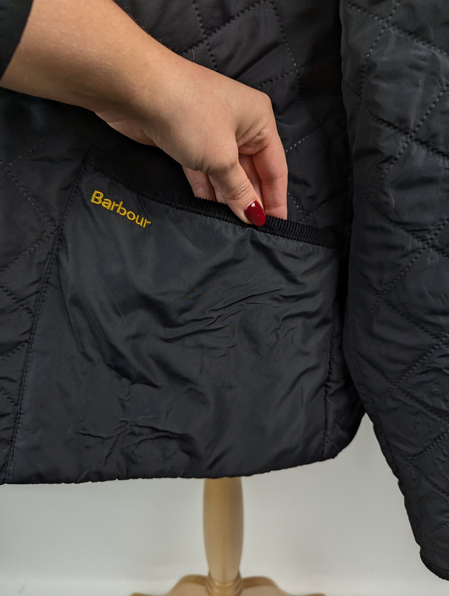 Barbour Anise Quilted Jacket Womens - Black