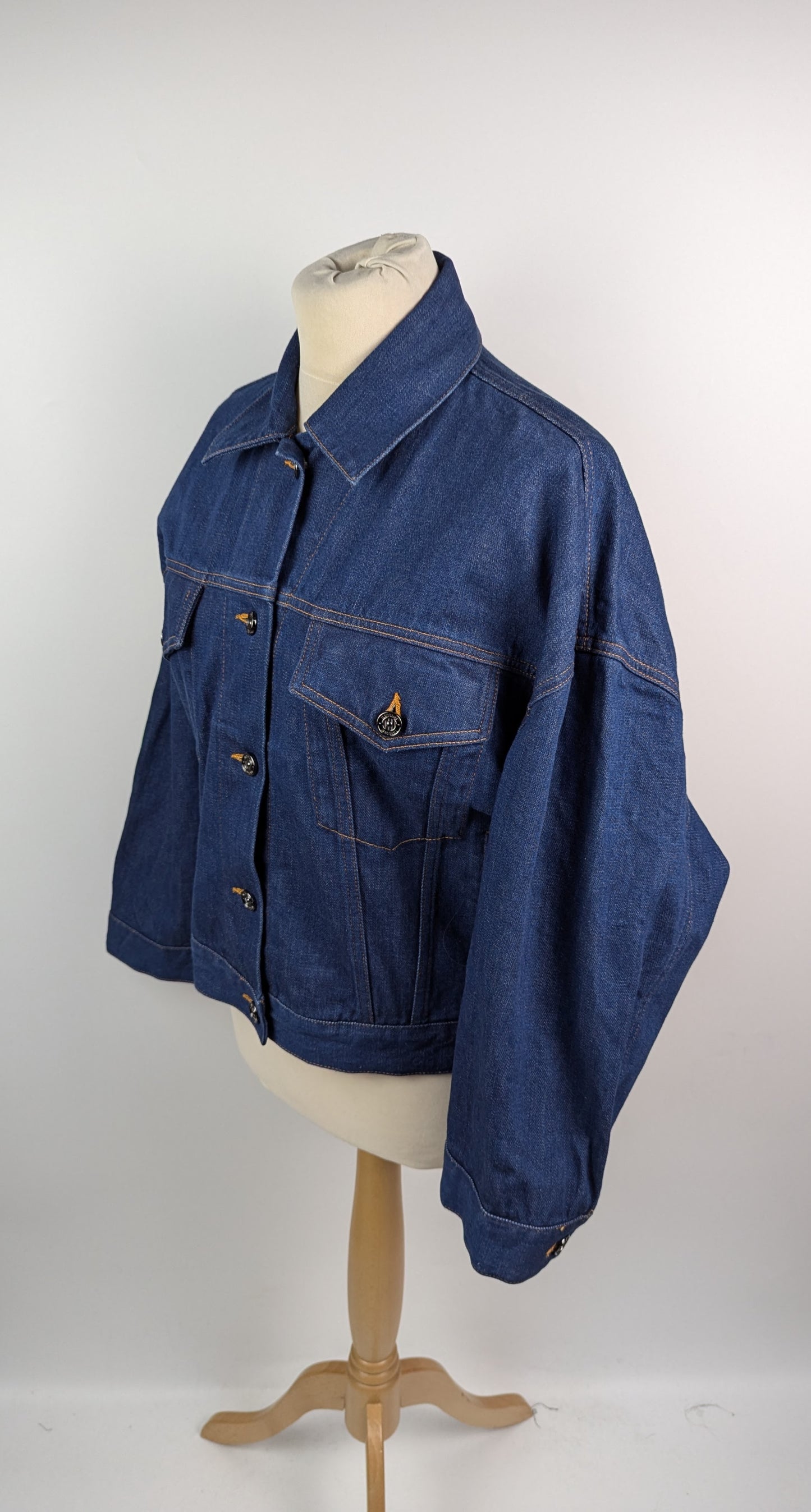 Missoni Womens Denim Jacket - Blue / Multi