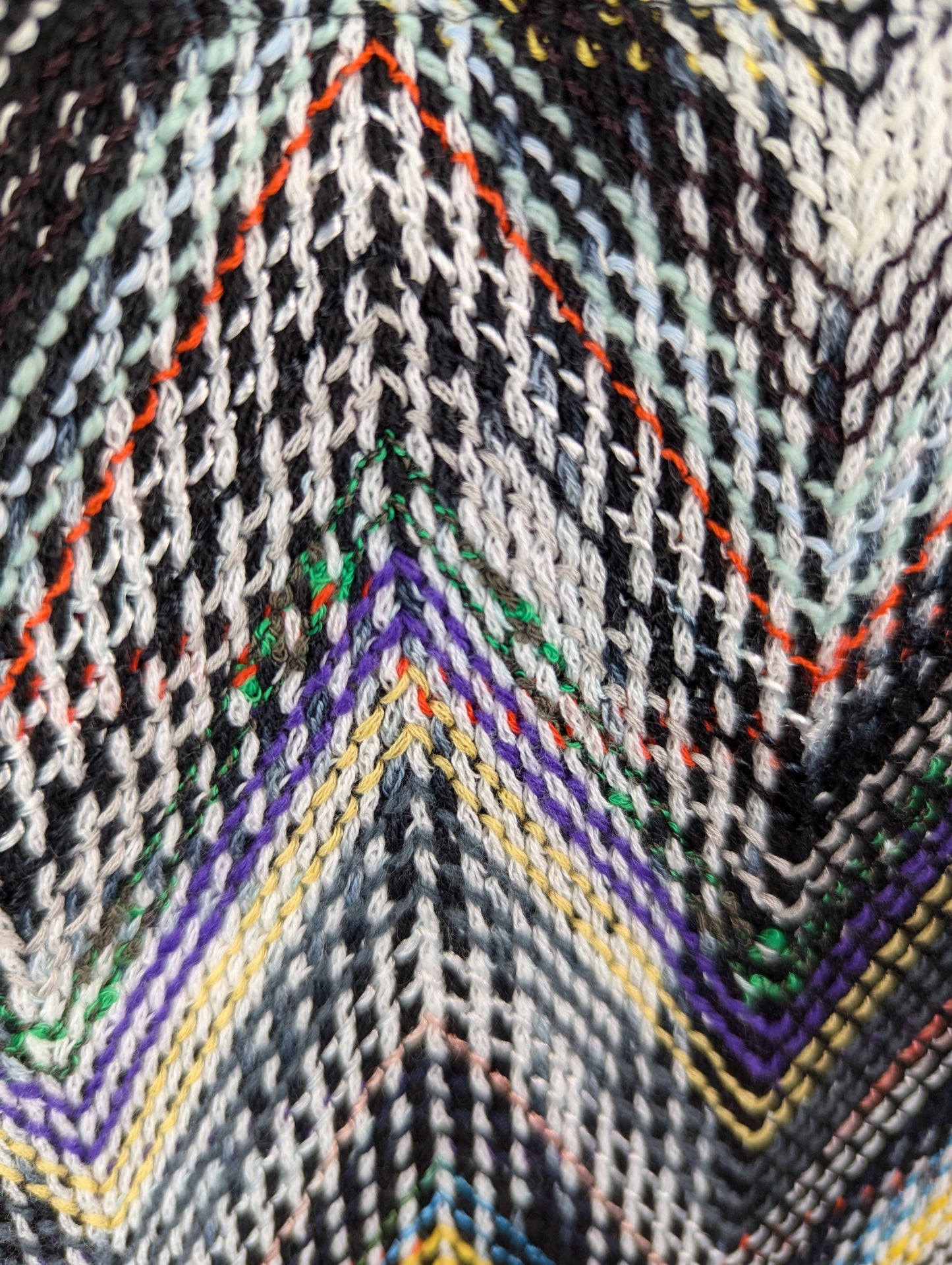 Missoni Womens Denim Jacket - Blue / Multi