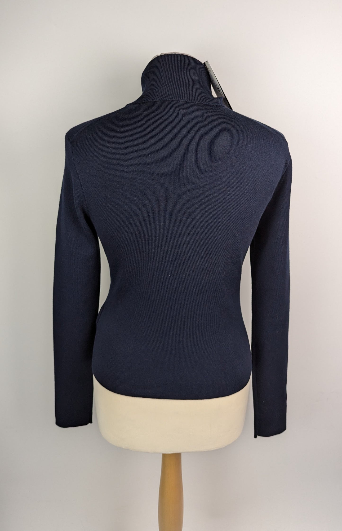 Polo Ralph Lauren Womens Turtleneck Jumper - Navy
