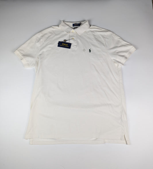 Polo Ralph Lauren Men's Custom Short Sleeve Polo Shirt - White