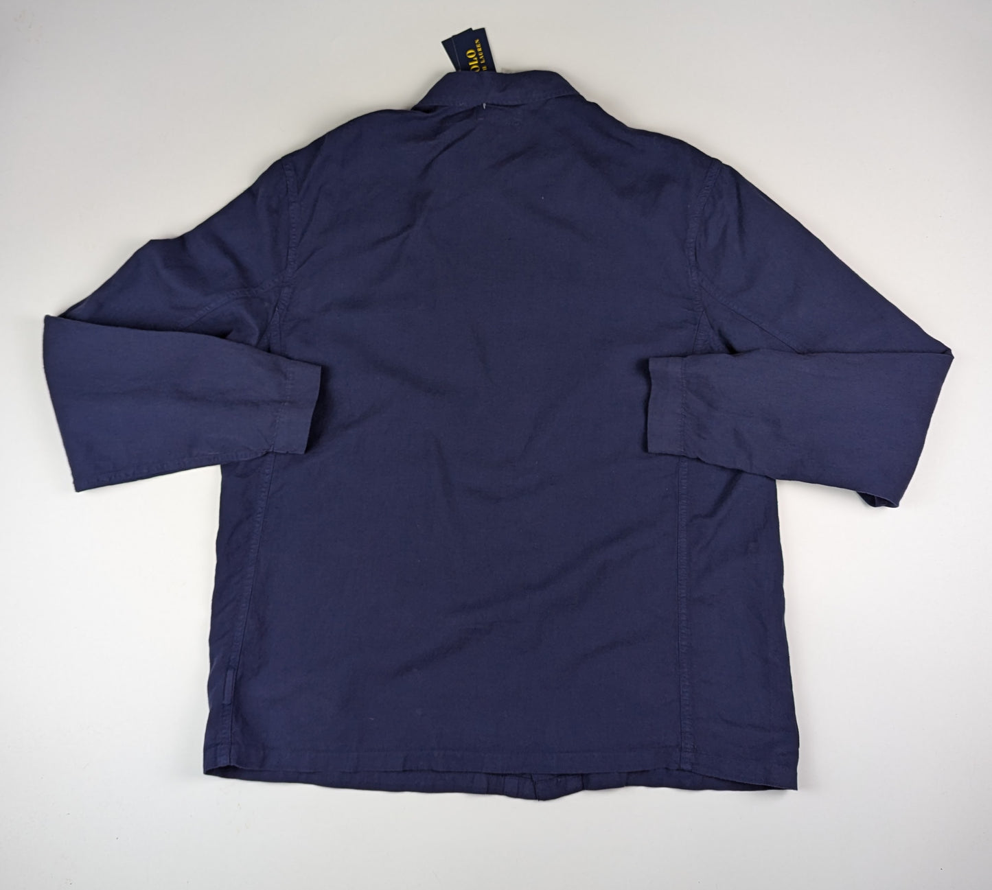Polo Ralph Lauren Linen-Cotton Overshirt - Navy