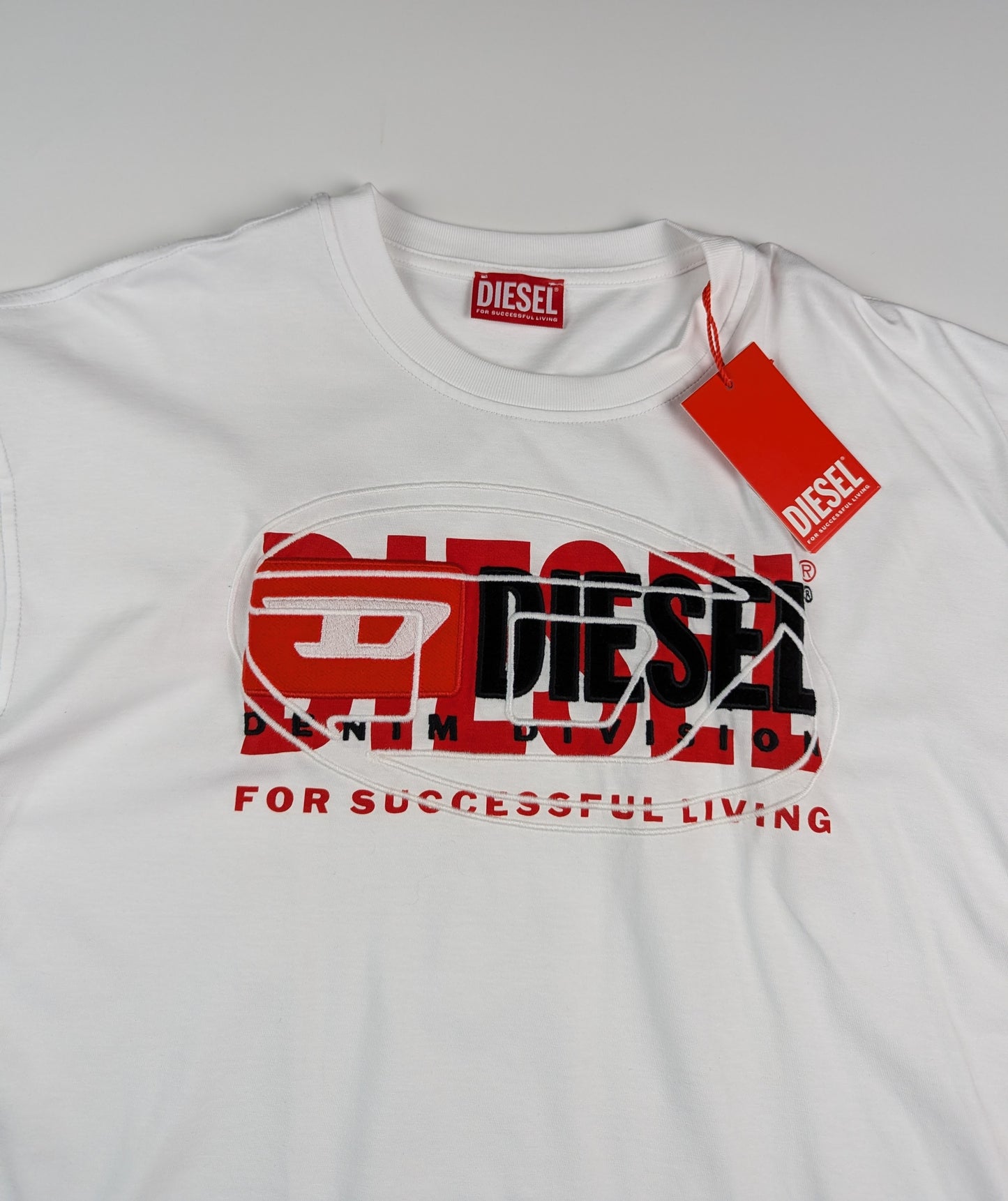 Diesel Mens T-Boxt T-Shirt - White